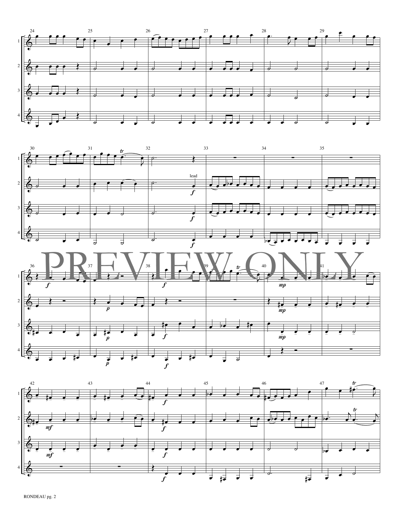 Rondeau — page 3
