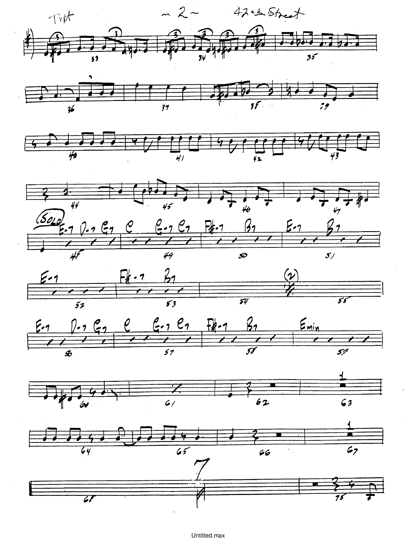 42nd Street — page 2