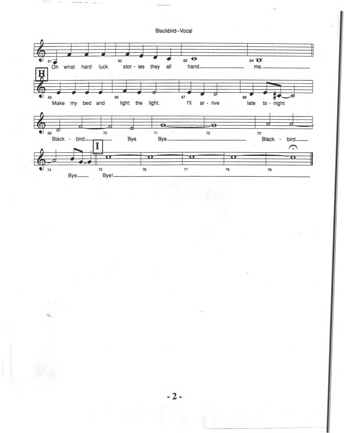 Bye Bye Blackbird — page 2