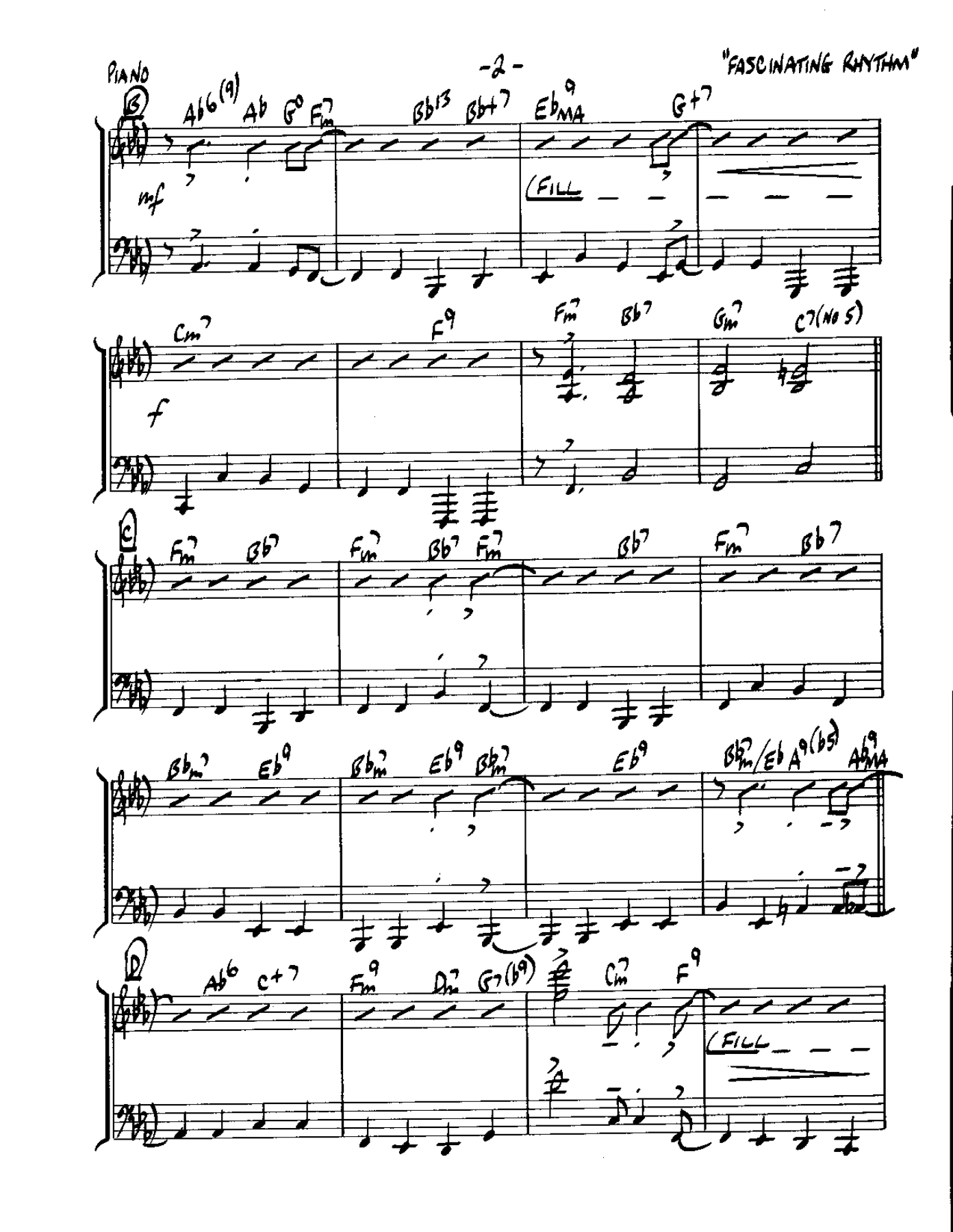 Fascinating Rhythm — page 2