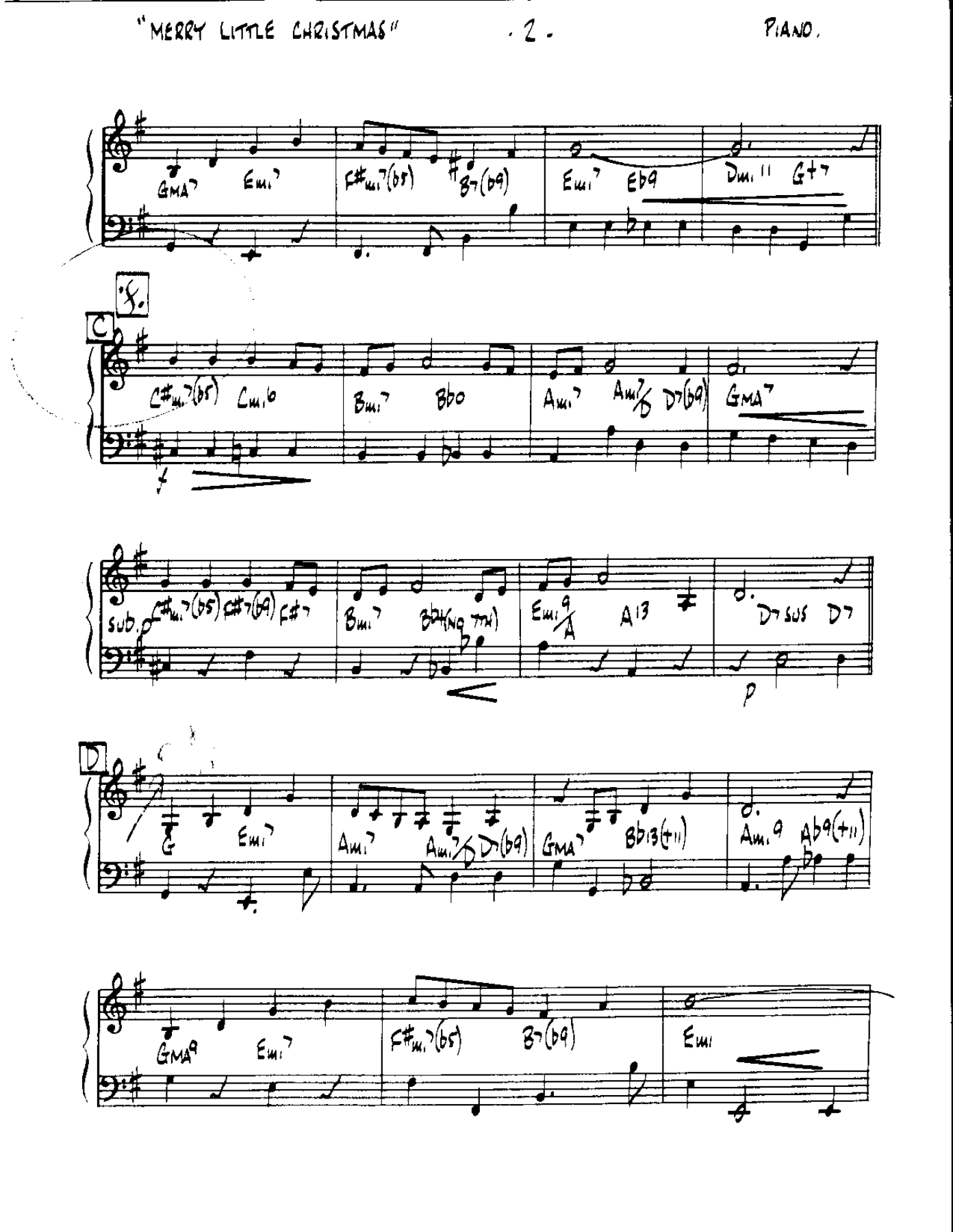 Have Yourself A Merry Little Chrismas — page 2
