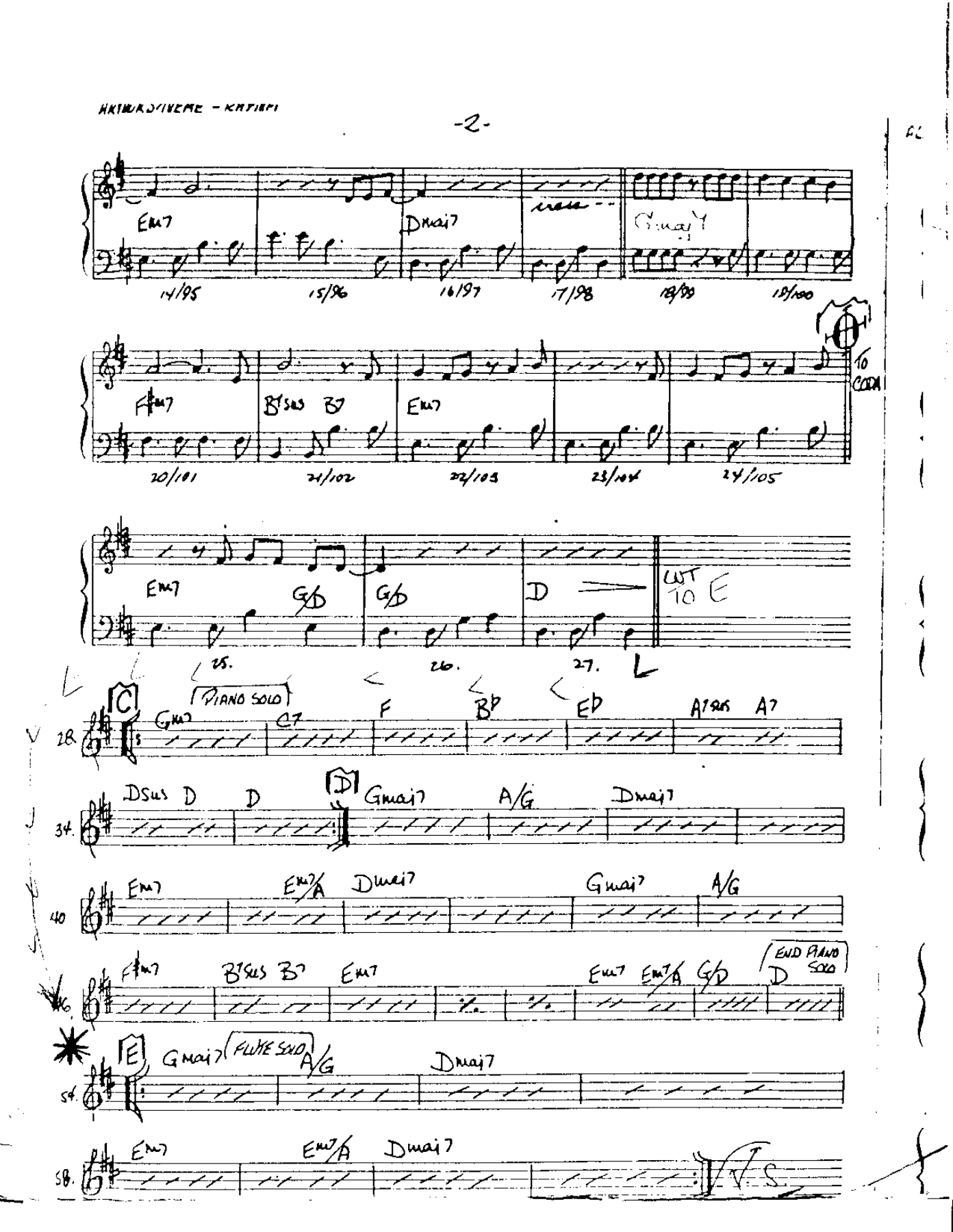 Arthur's Theme — page 2