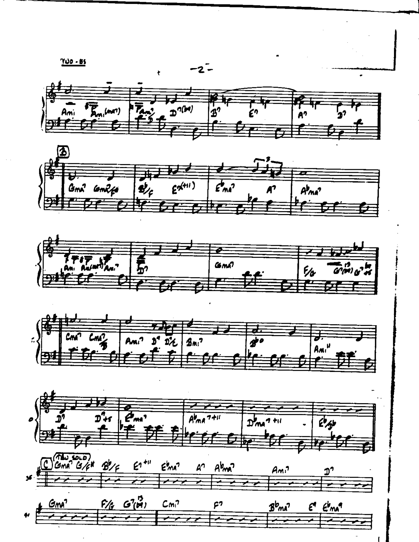 Bossa Medley — page 2