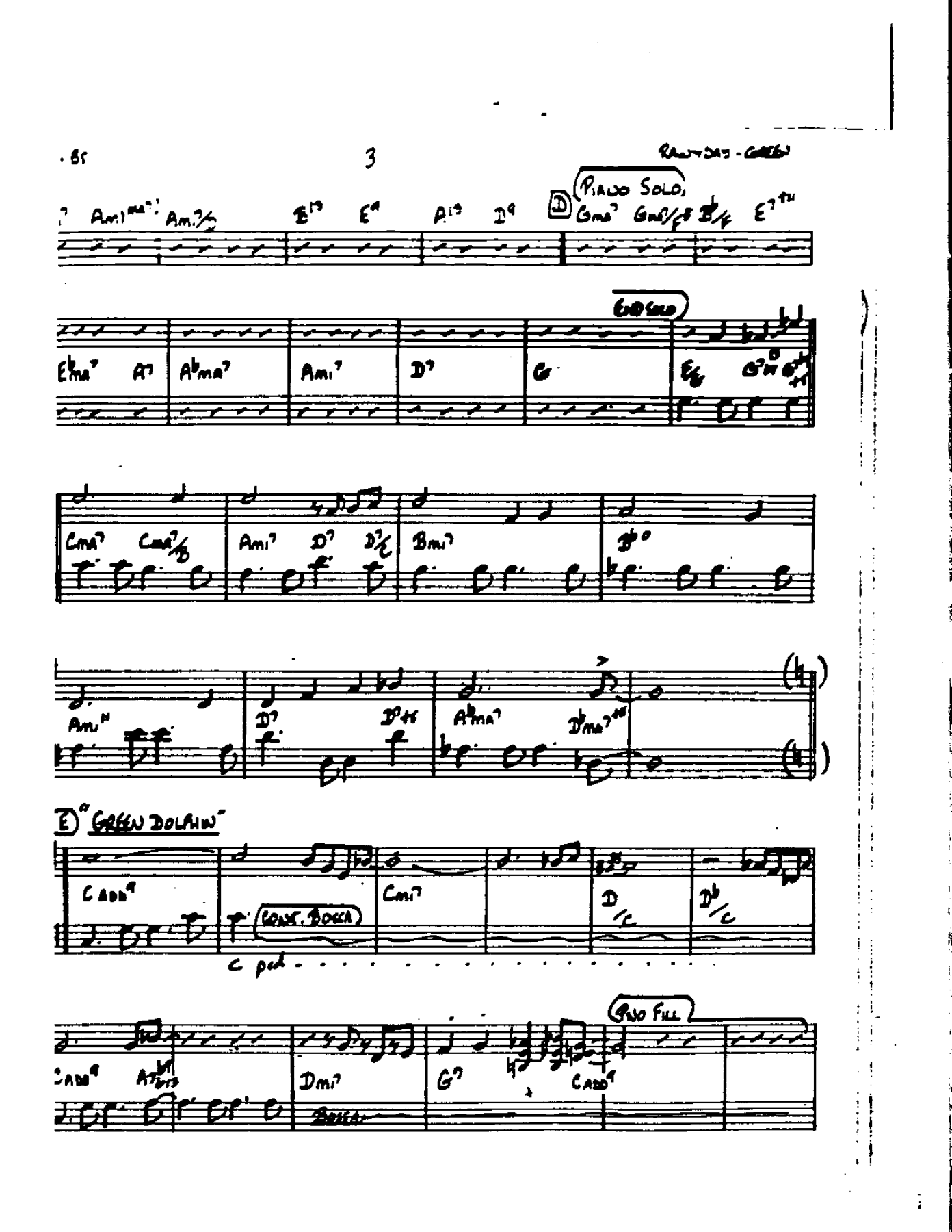 Bossa Medley — page 3