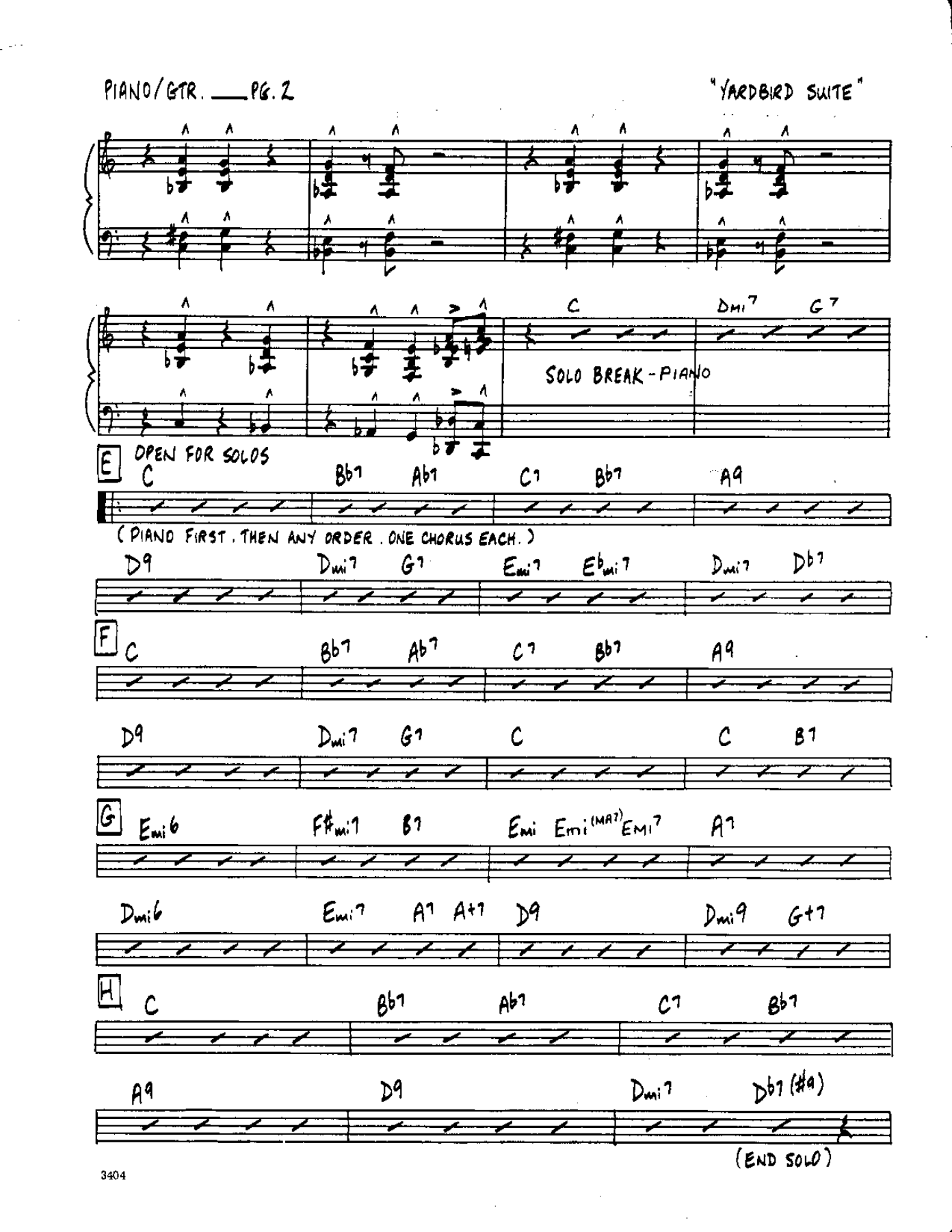 Yardbird Suite — page 2