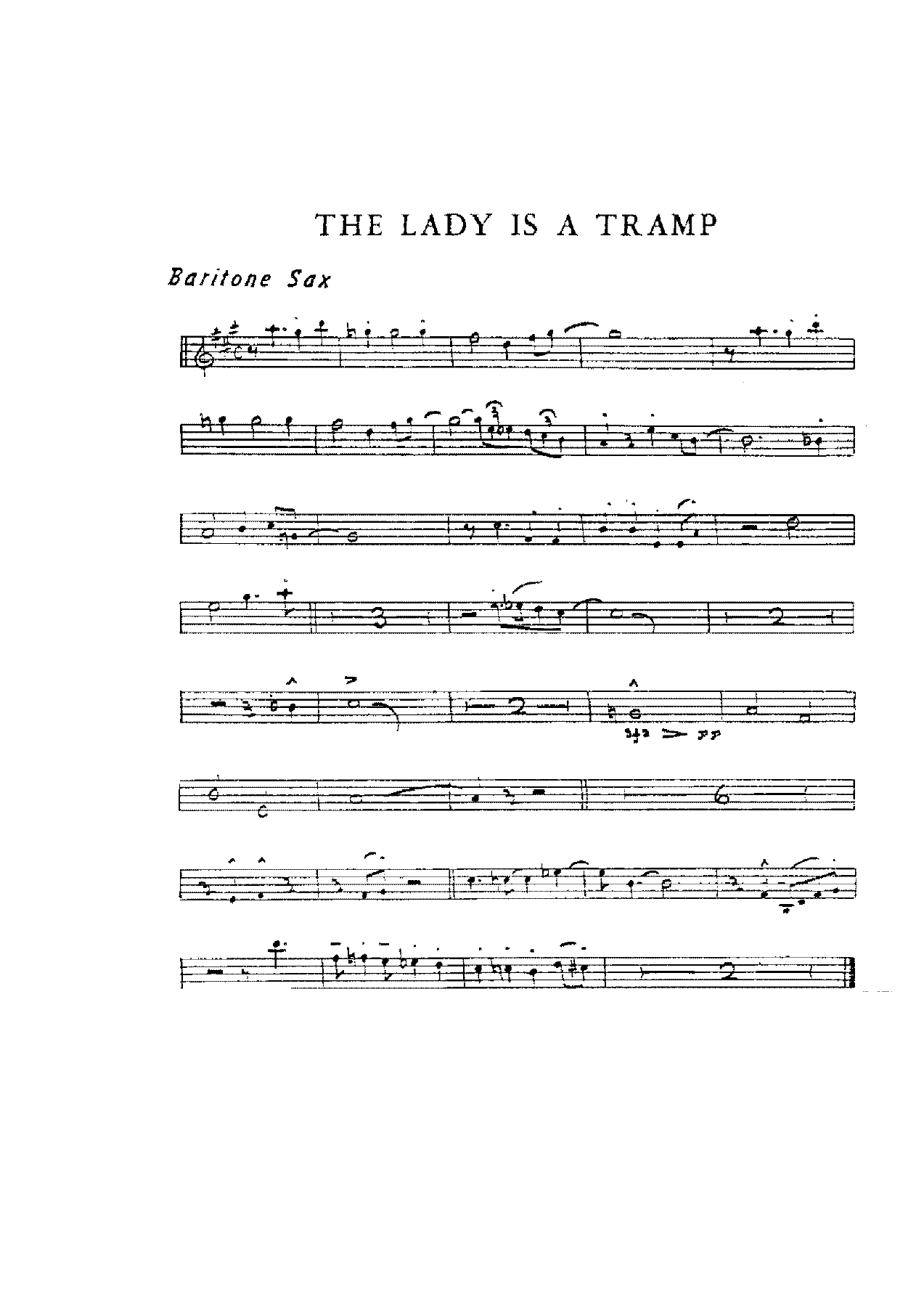 The Lady Is A Tramp — page 2