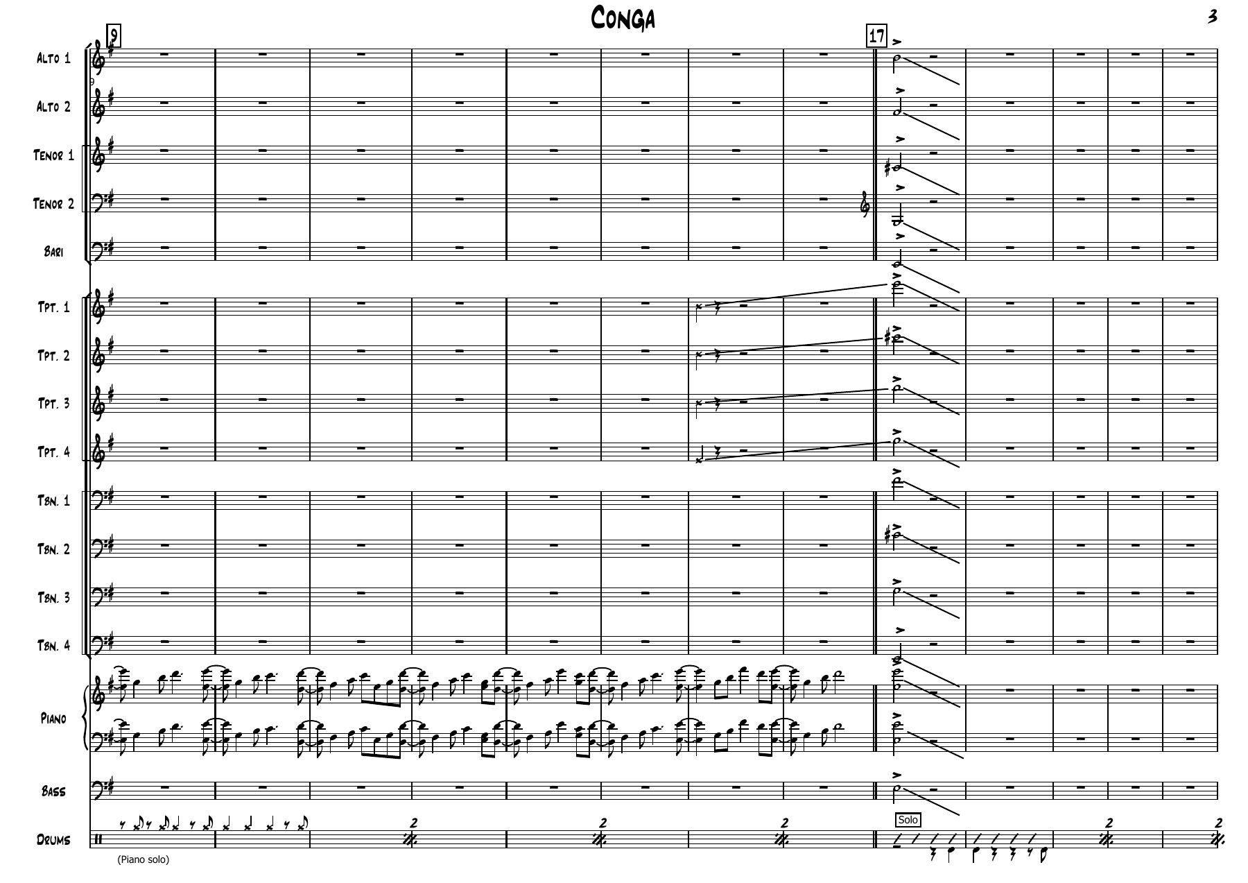 Conga (Miami Sound Machine) Enrique Garcia — page 3