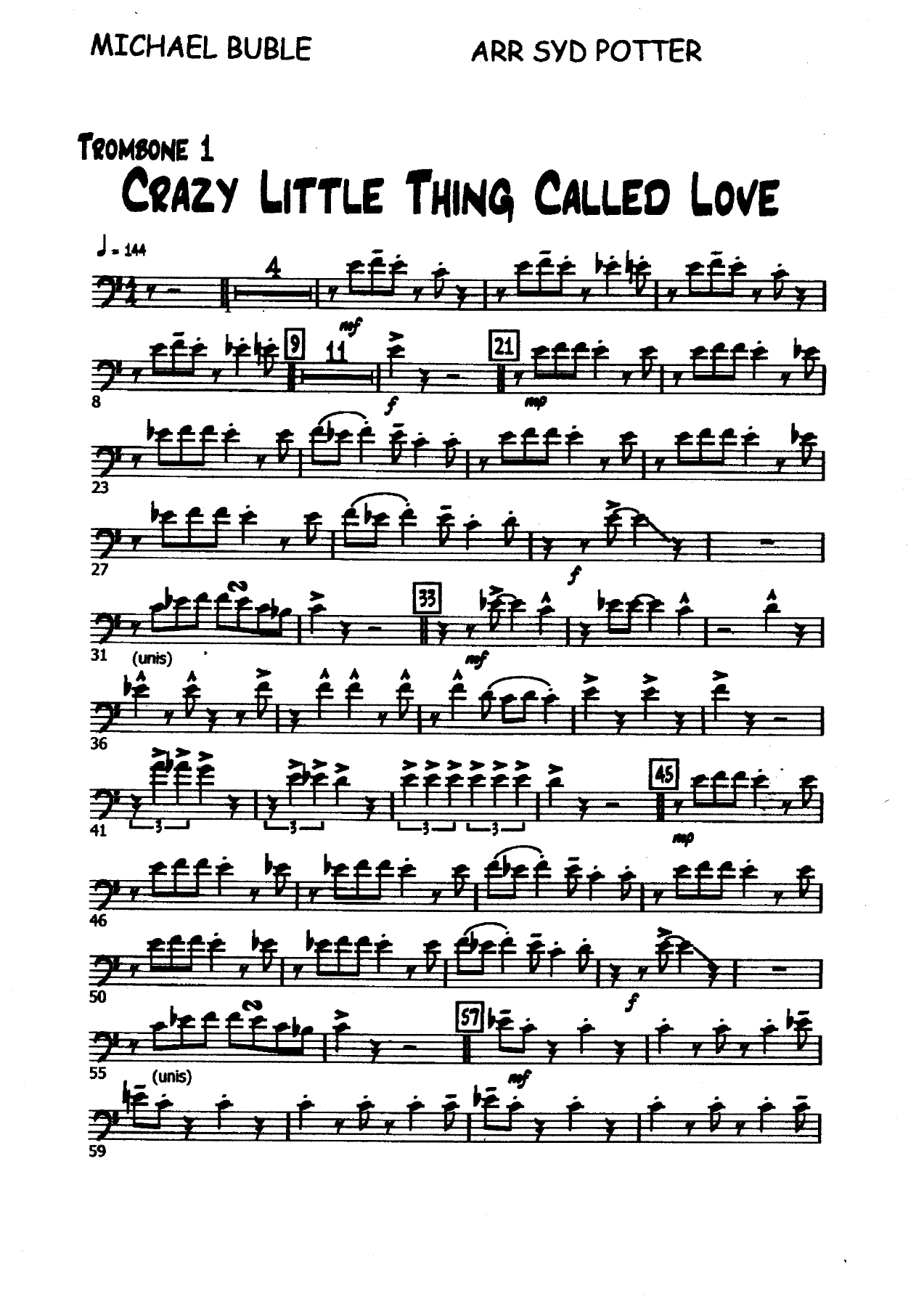 Crazy Little Thing Called Love — page 1