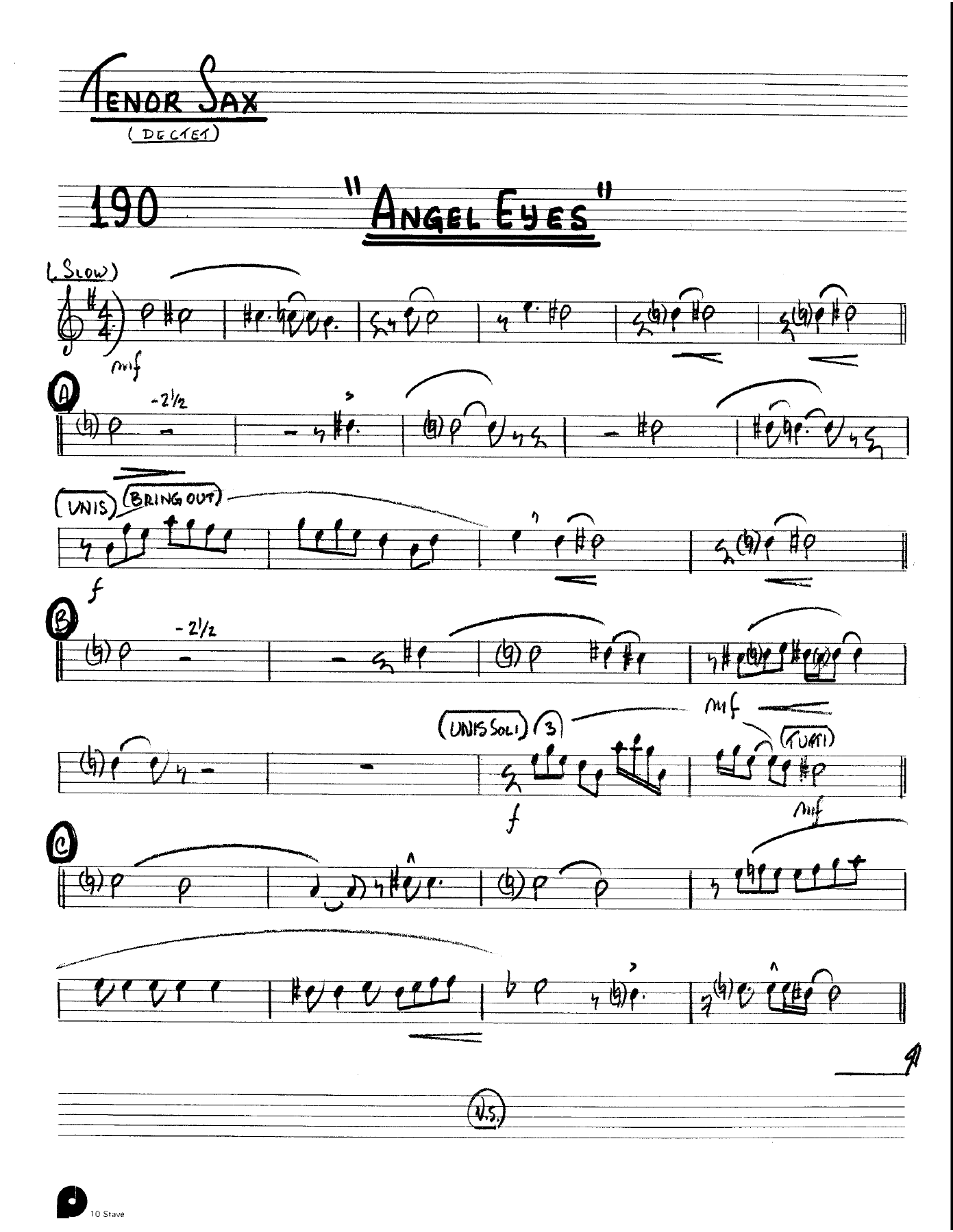 Angel Eyes (Kenton Dectet #190) 3214 Trpt feat — page 3