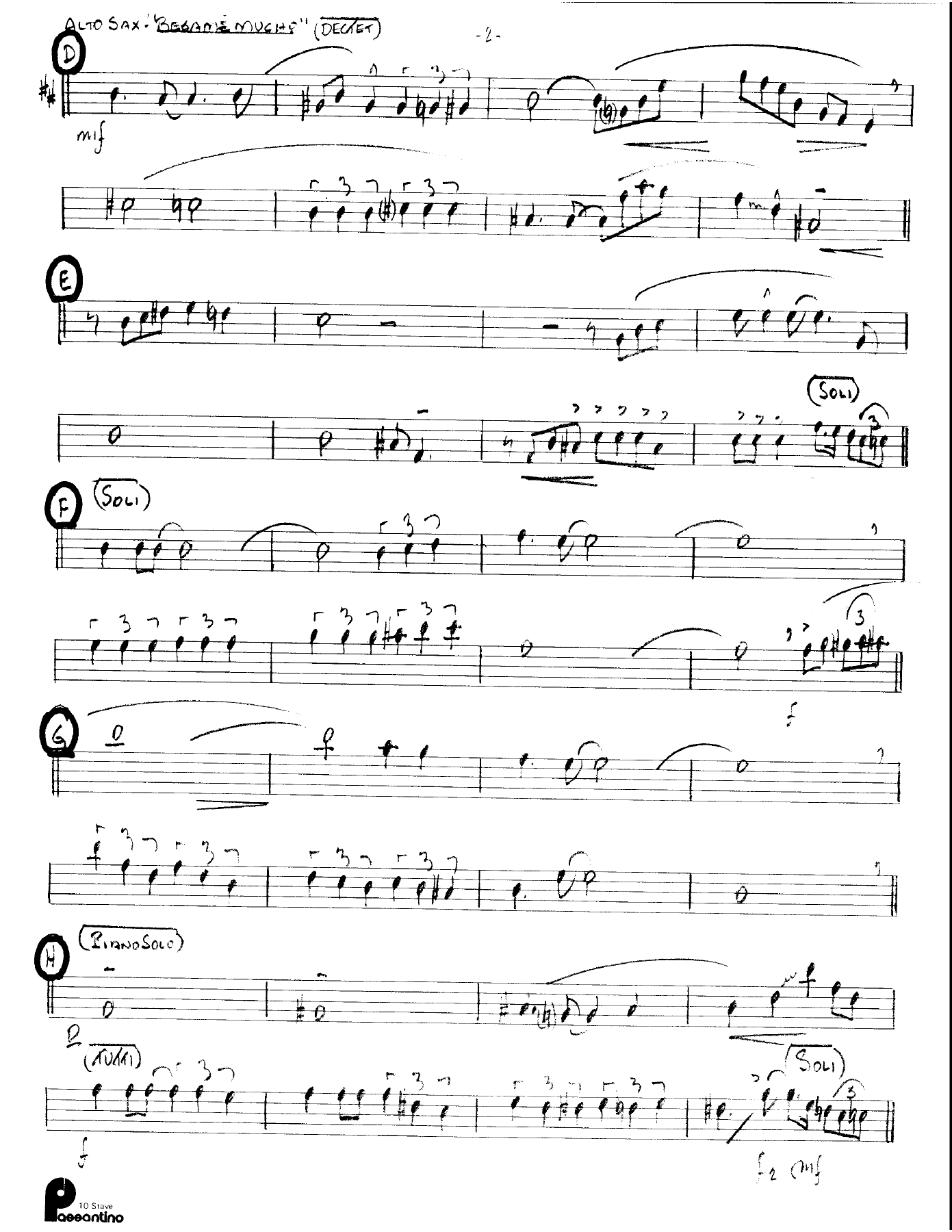 Besame Mucho — page 2