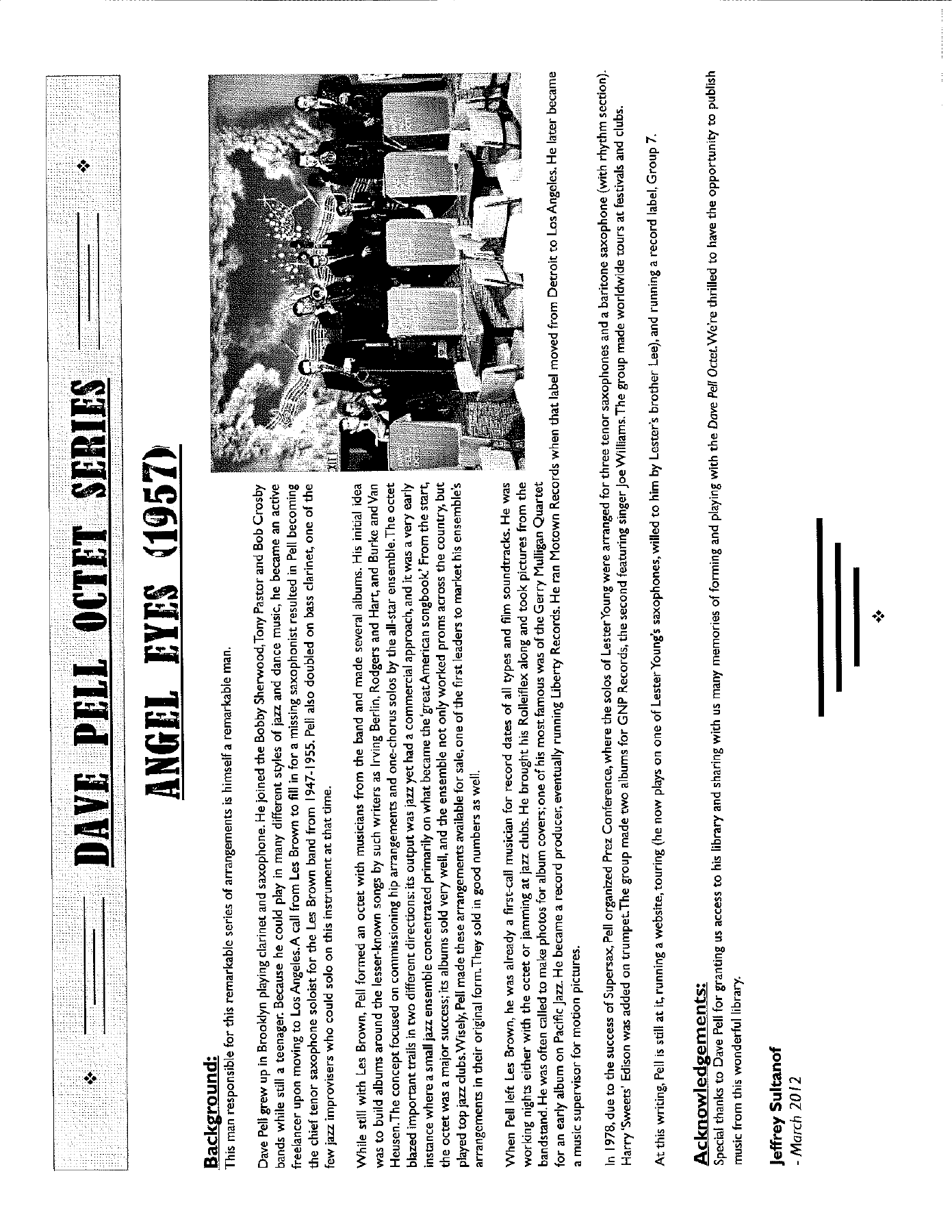 Angel Eyes (M.Paich) Dave Pell — page 2