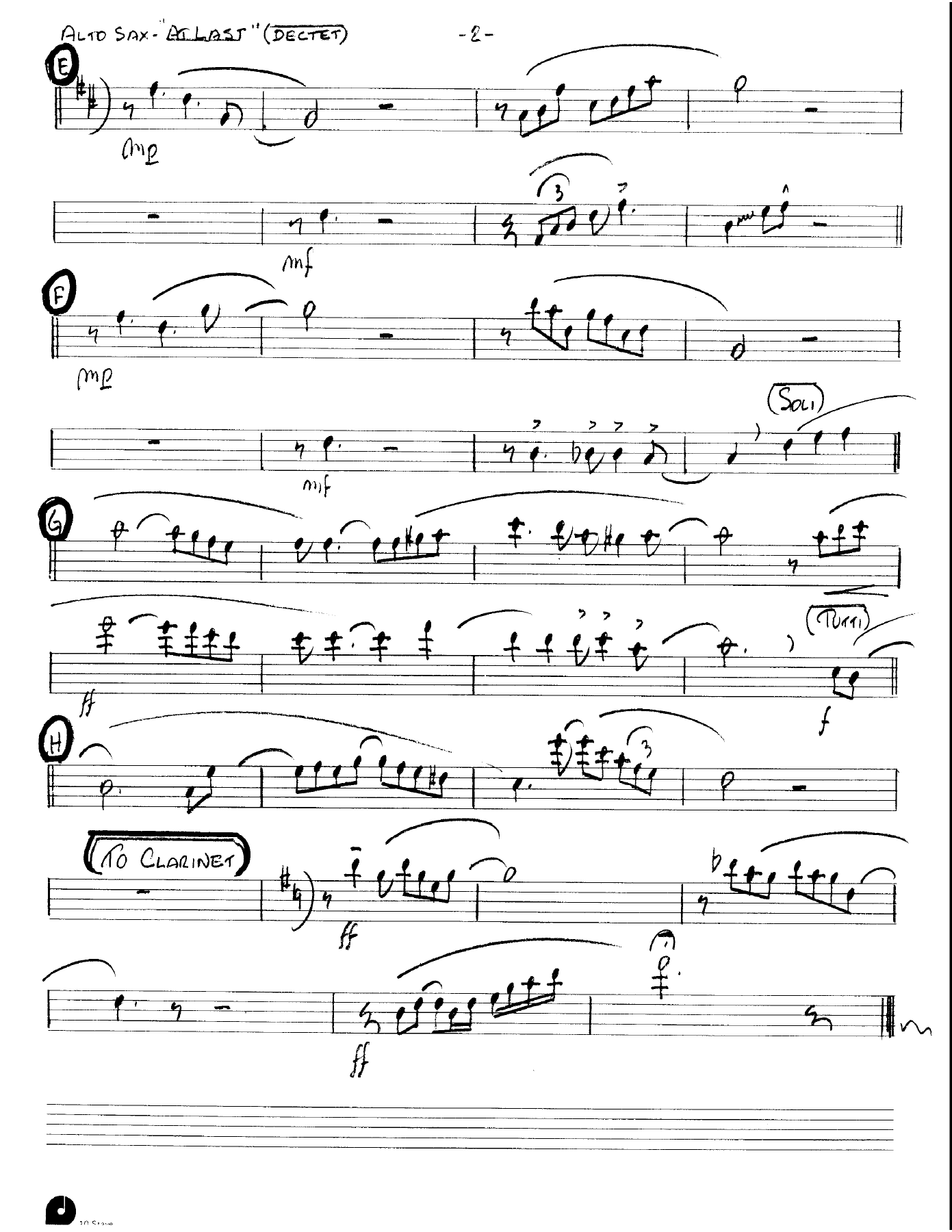 At Last (Kenton Dectet #178) 3213 — page 2