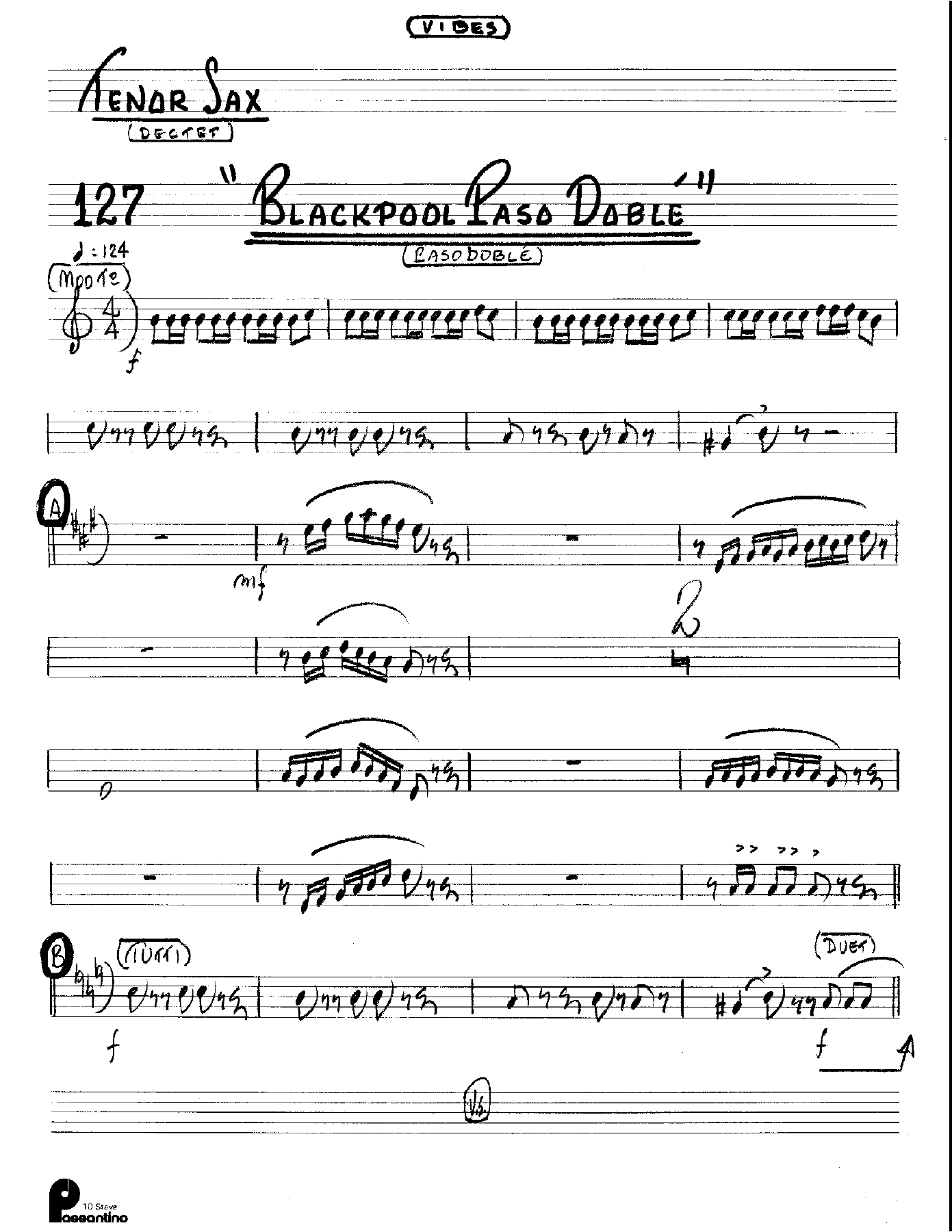 Blackpool Paso Doble (Kenton Dectet #127) 3214 Vibes Opt — page 3