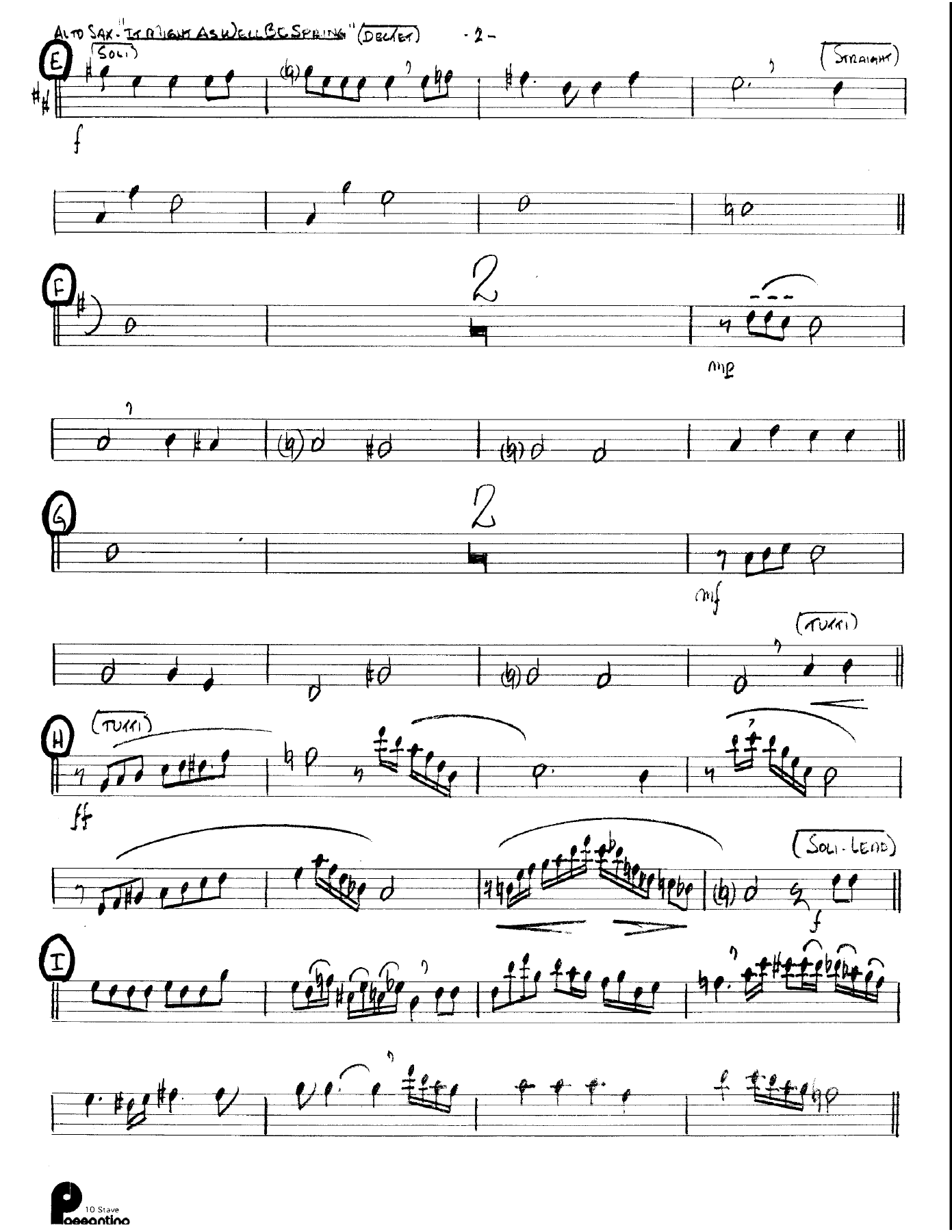 It Might As Well Be Spring (Kenton Dectet #91) 3213 — page 2