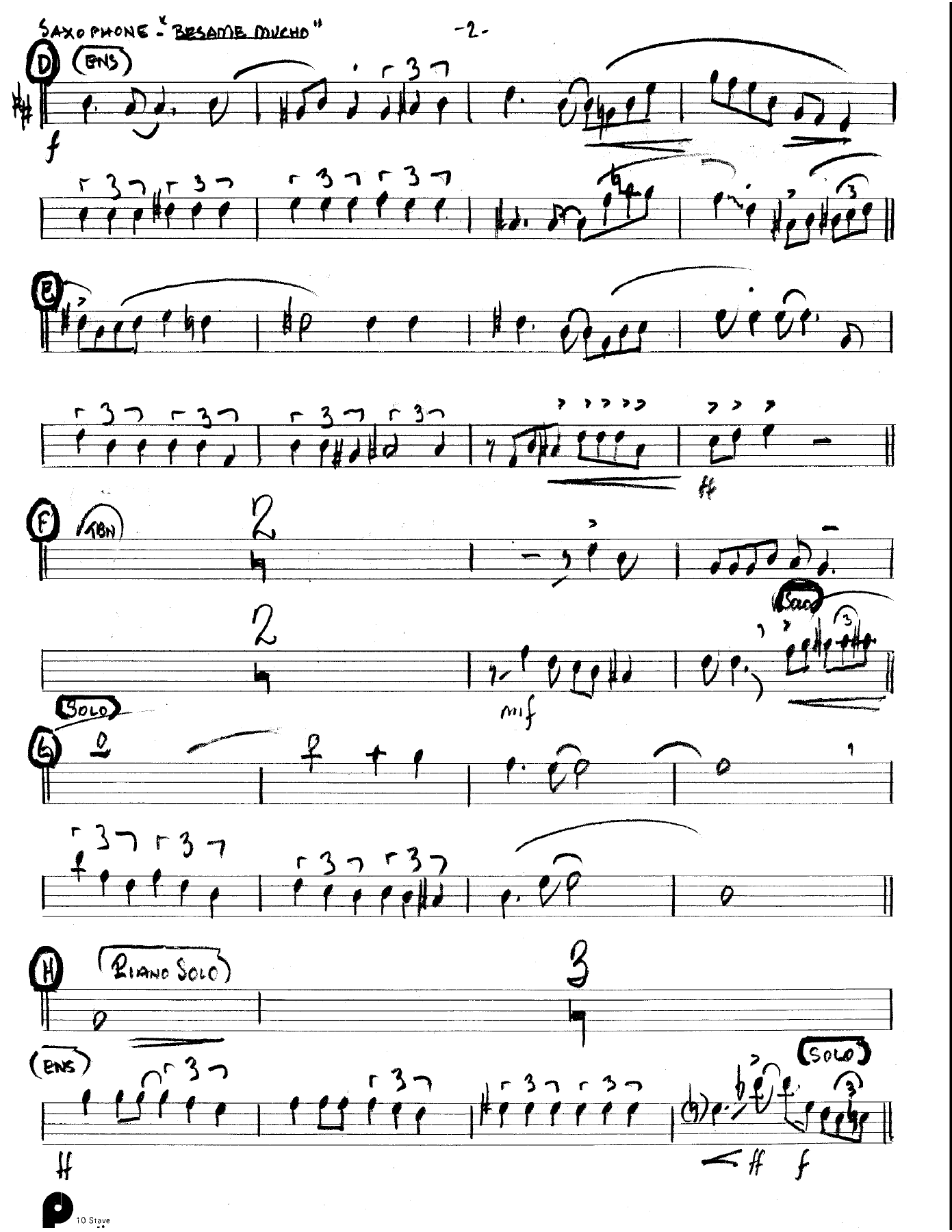 Besame Mucho — page 2