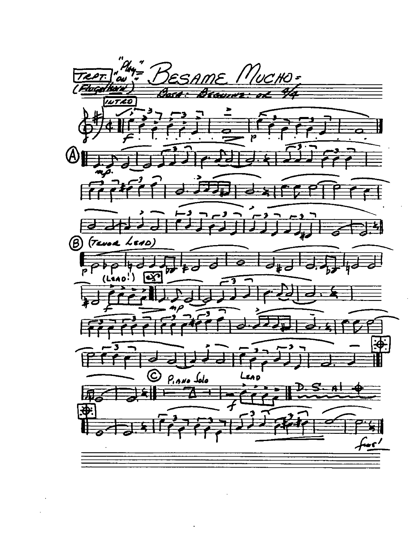 Besame Mucho — page 2