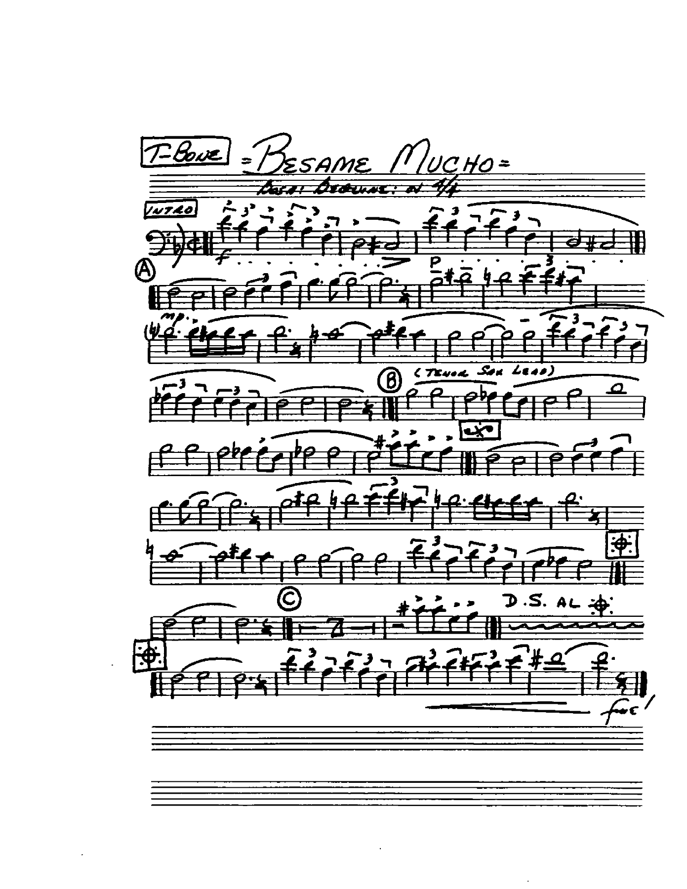 Besame Mucho — page 3