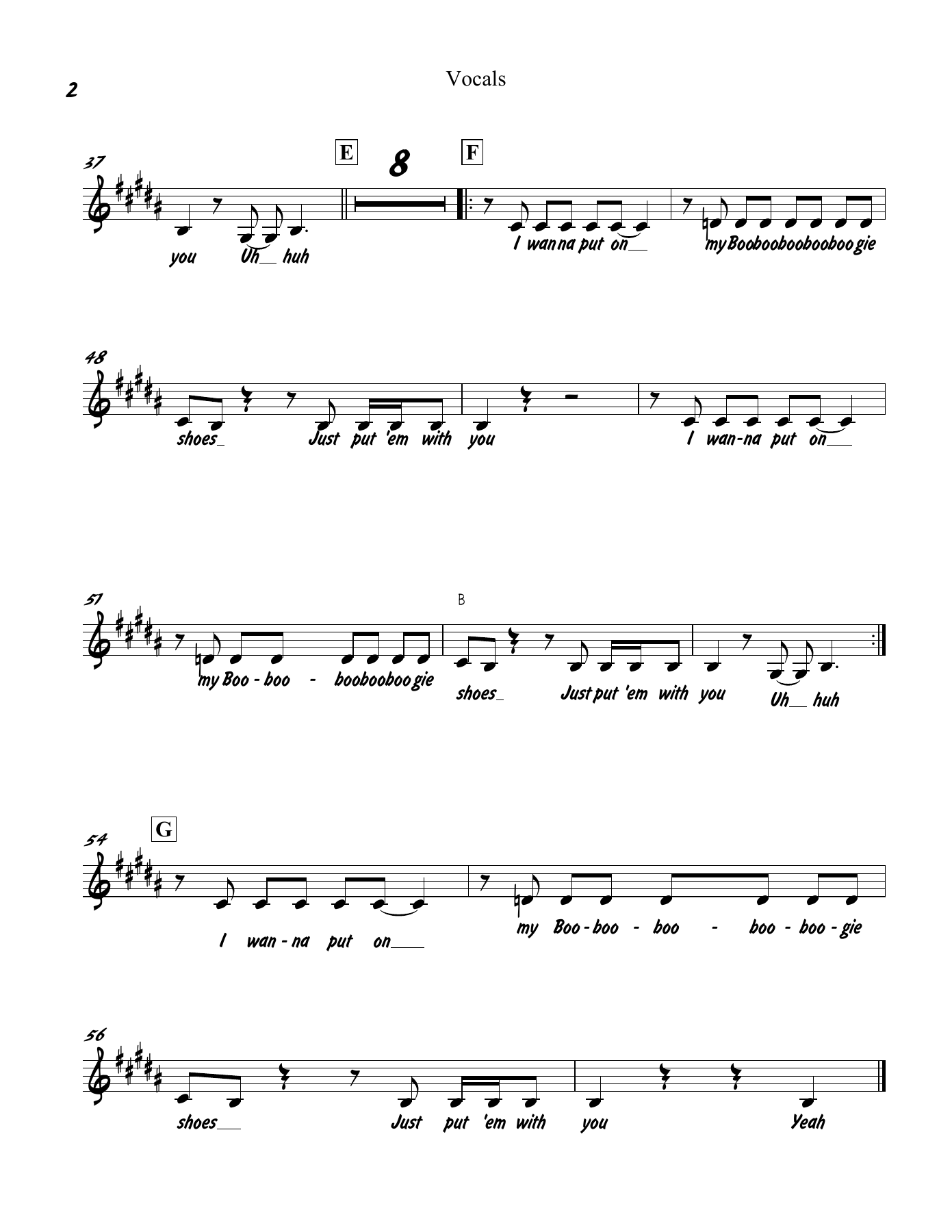 Boogie Shoes — page 2