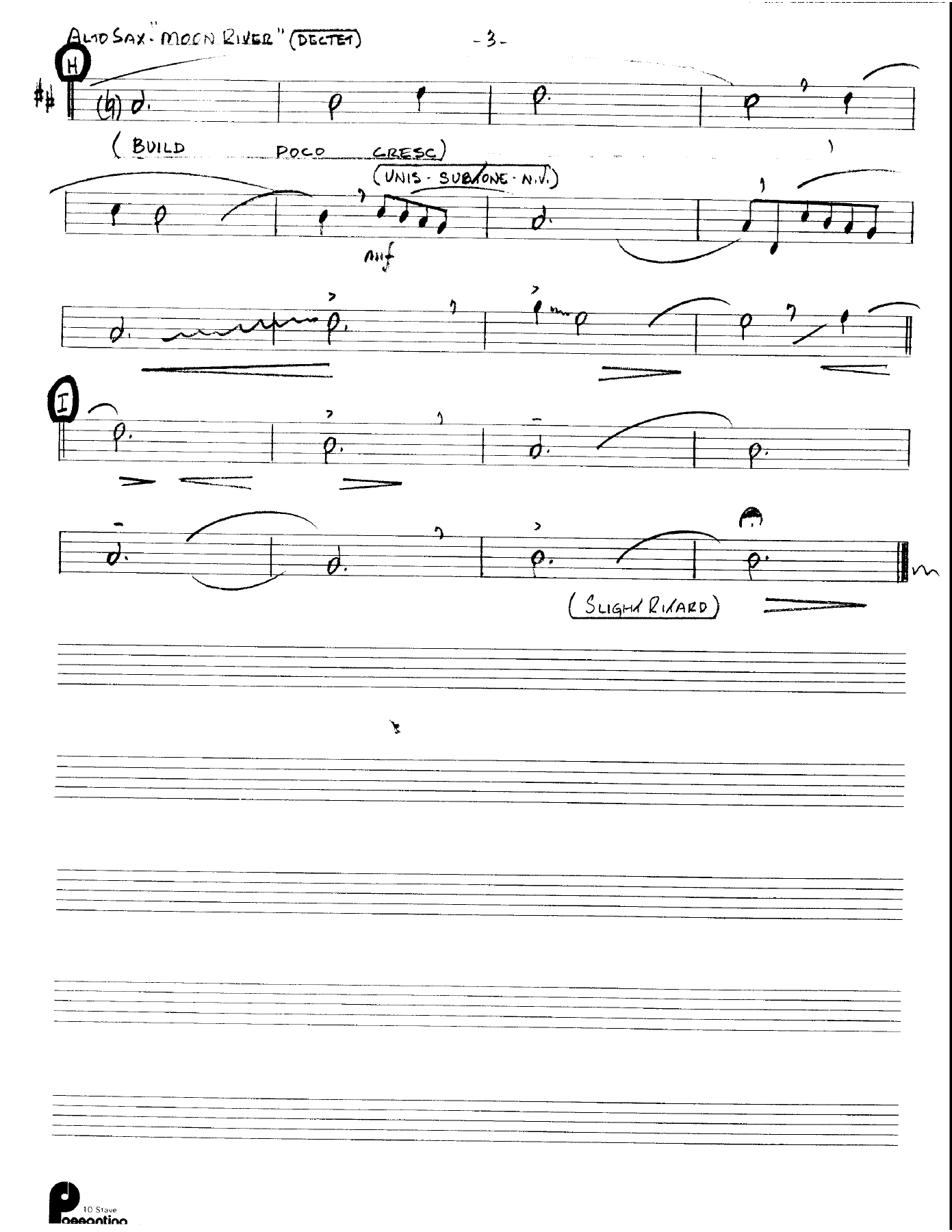 Moon River (Kenton Dectet #156) 3213 — page 3