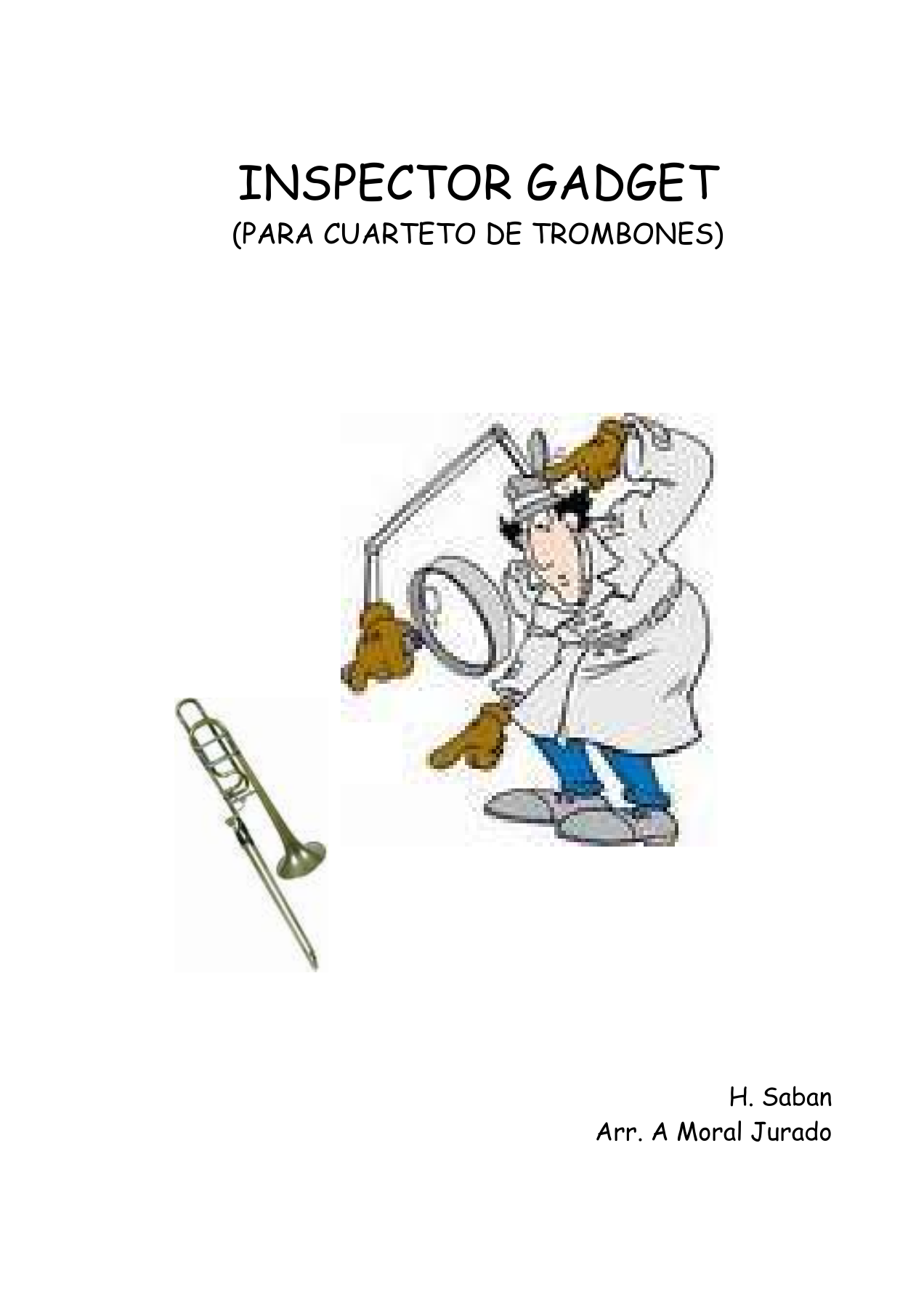 Brass Quartet Classic — sheet music cover (first page)