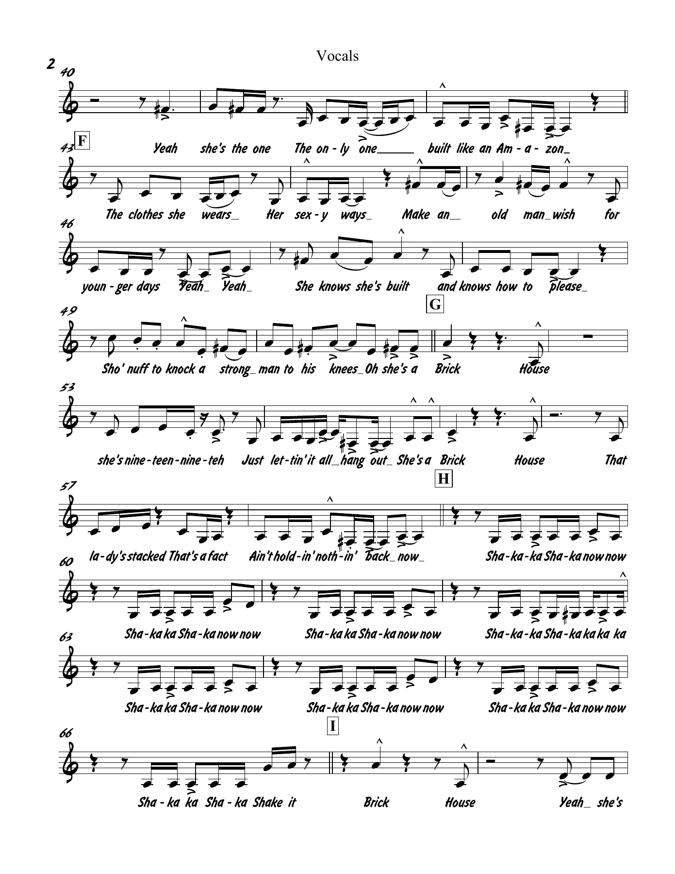 Brick House 3 horns — page 2