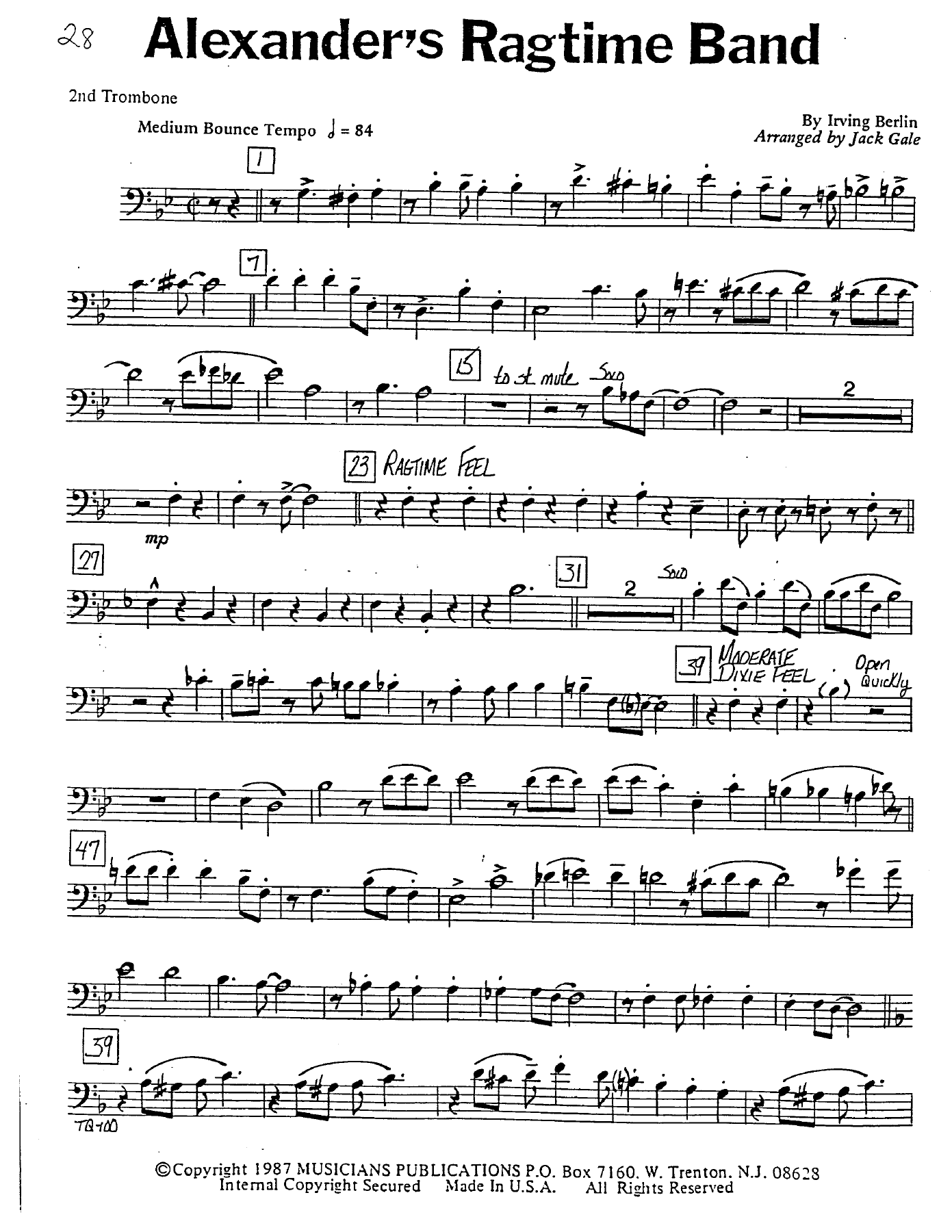 Brass Quartet Trombone — page 3
