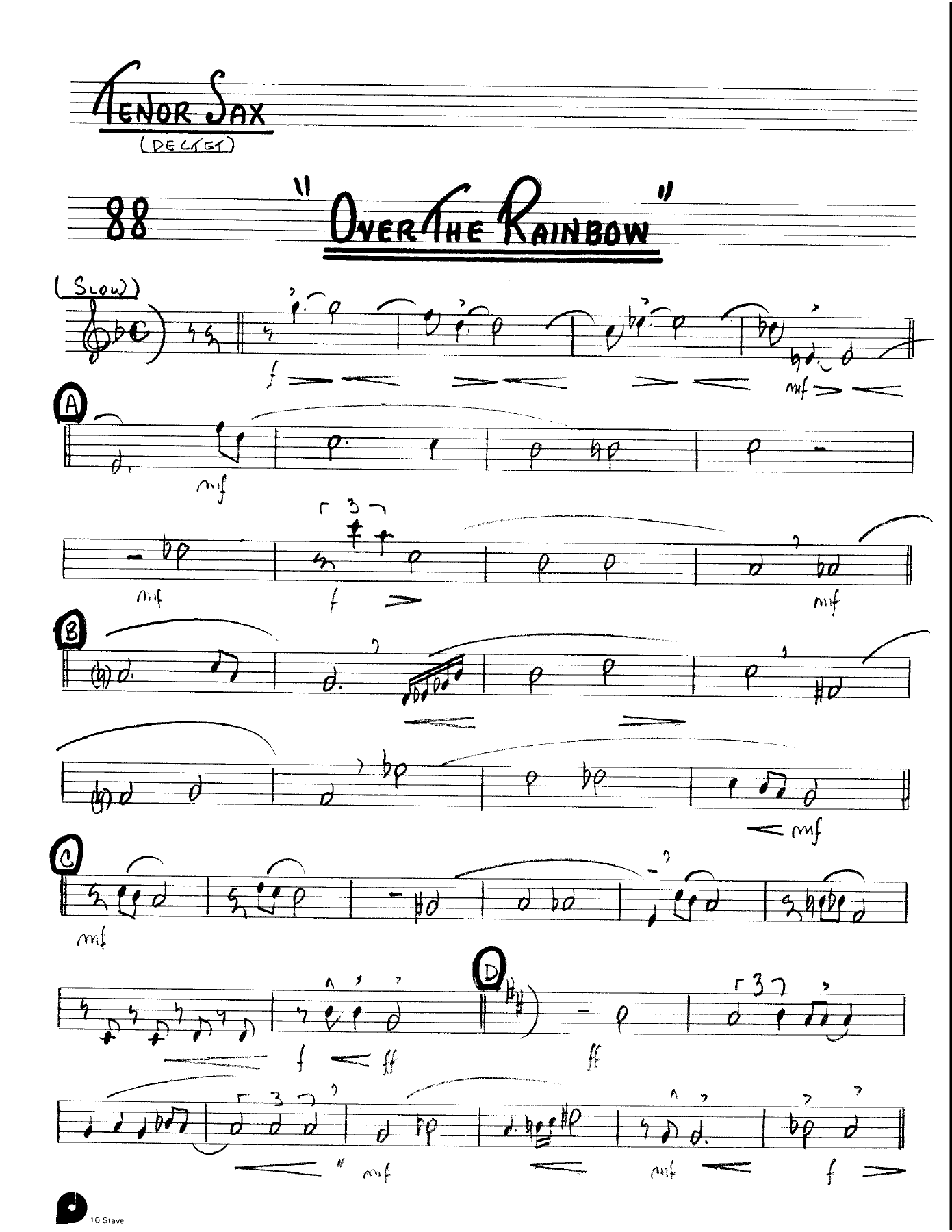 Over The Rainbow (Kenton Dectet #088) 3214 — page 3