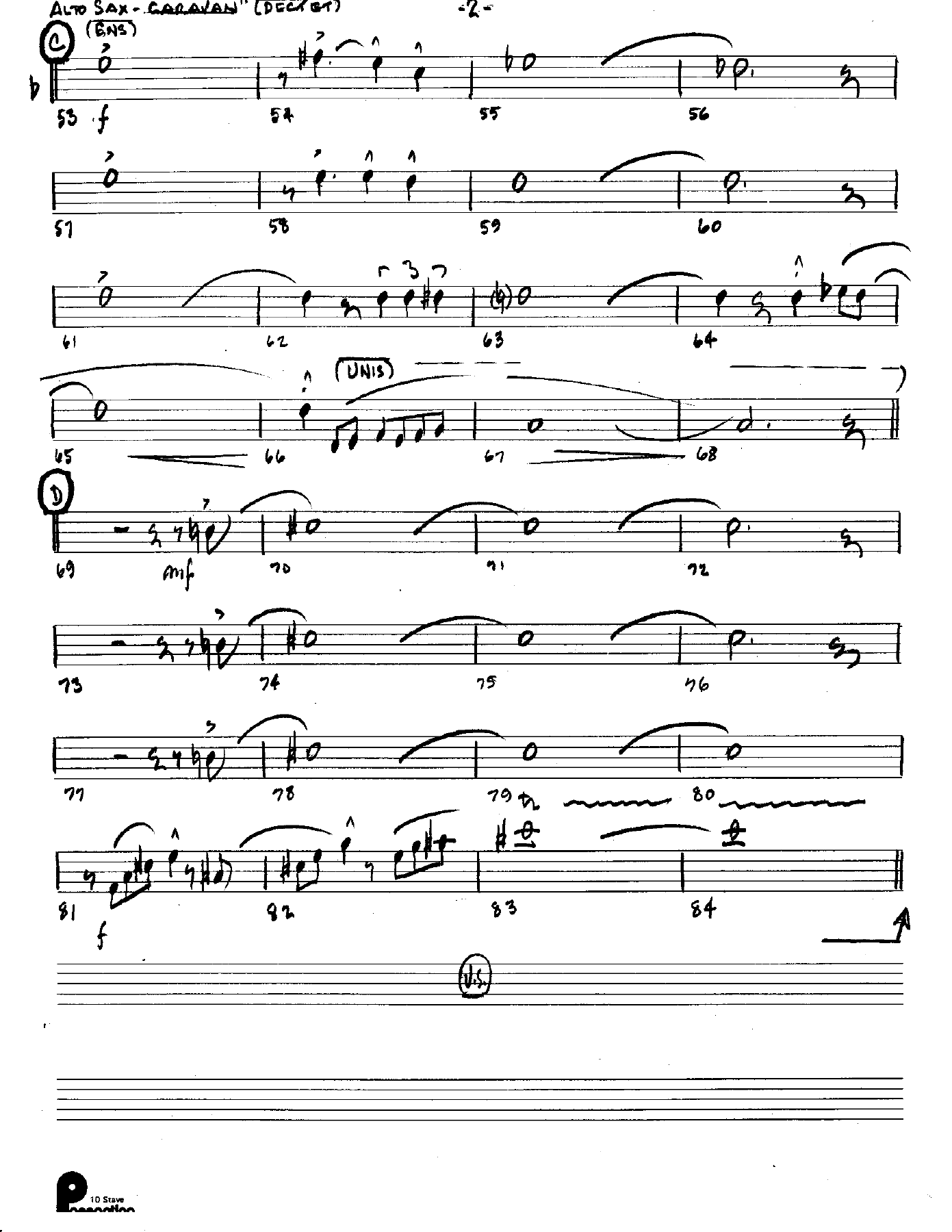 Caravan (Kenton Dectet #368) 3213 — page 2