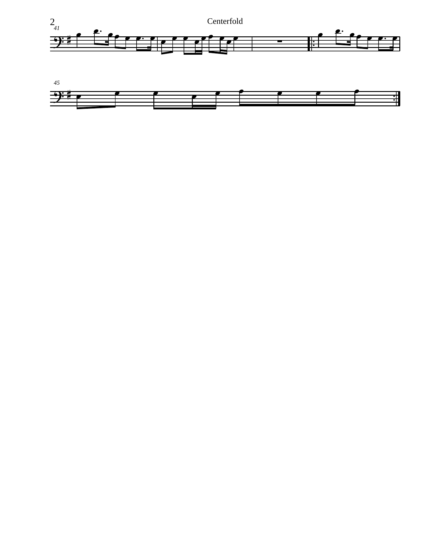 Centerfold — page 2