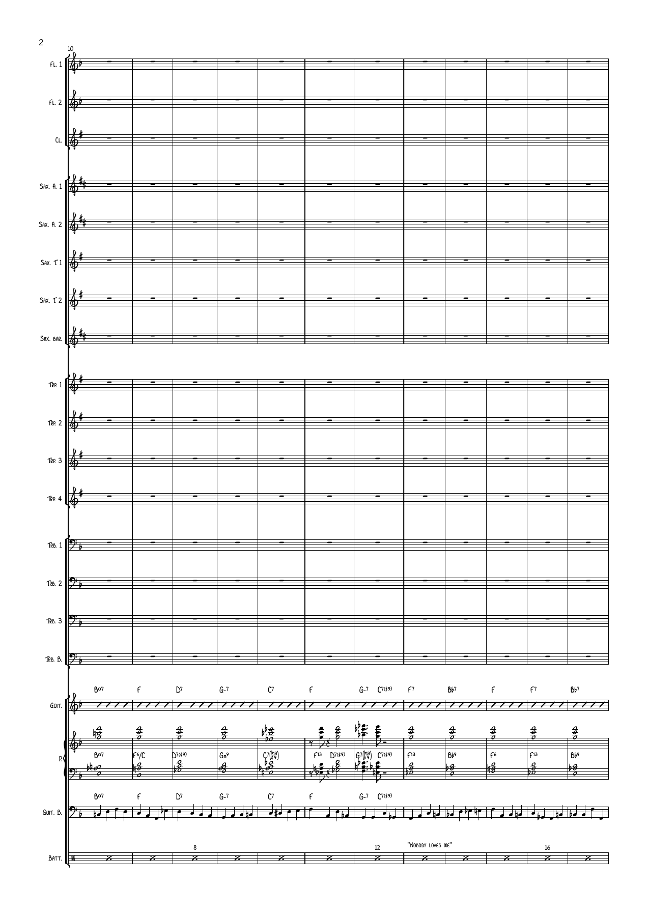 Everyday I Have The Blues — page 2