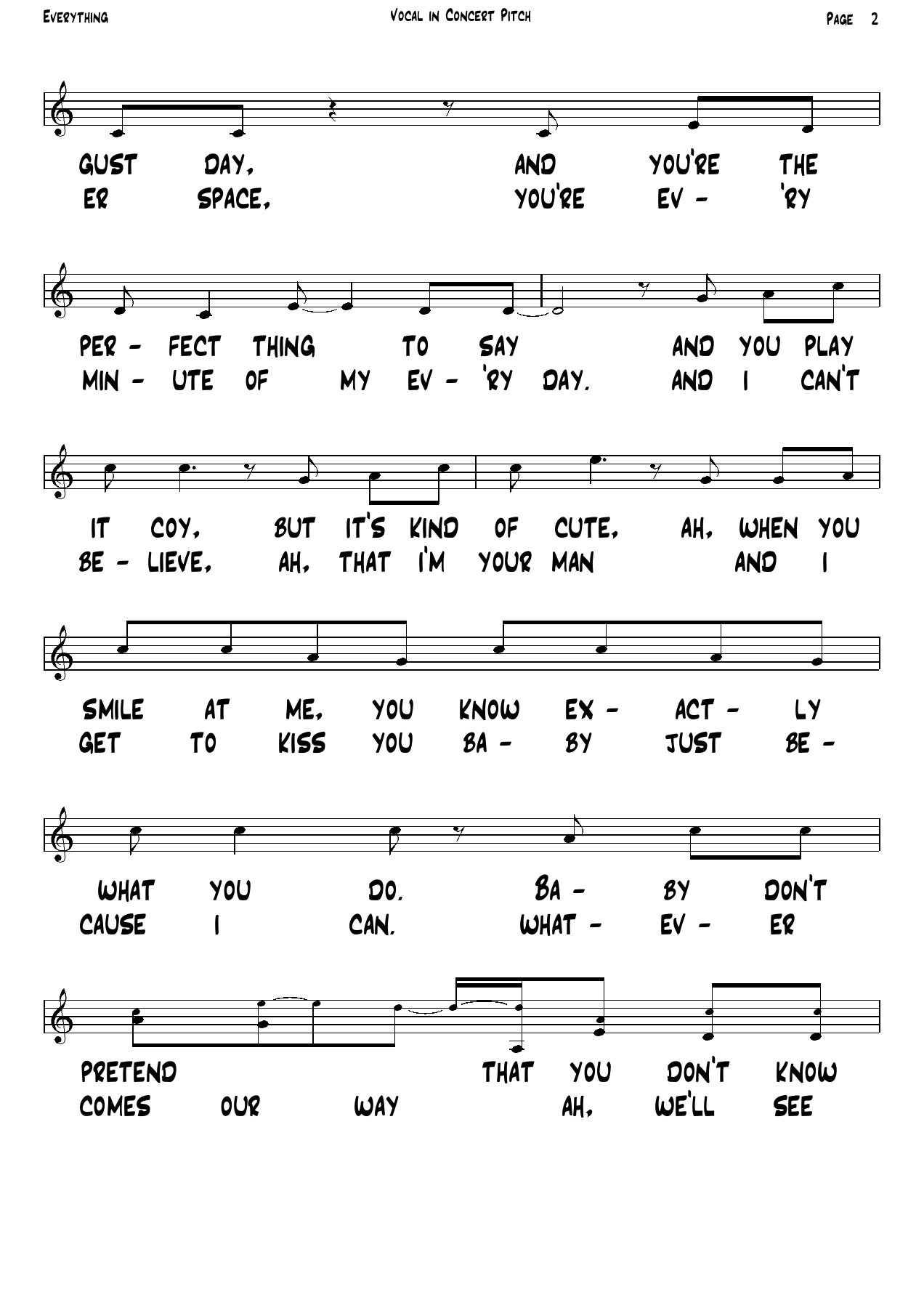 Everything [M.Buble] Latin — page 2