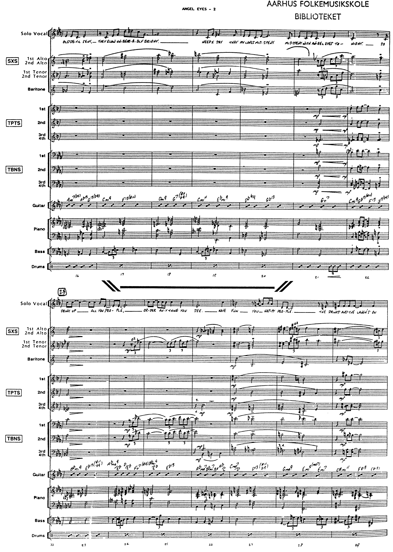 Angel Eyes (M.Harris) vocal — page 3