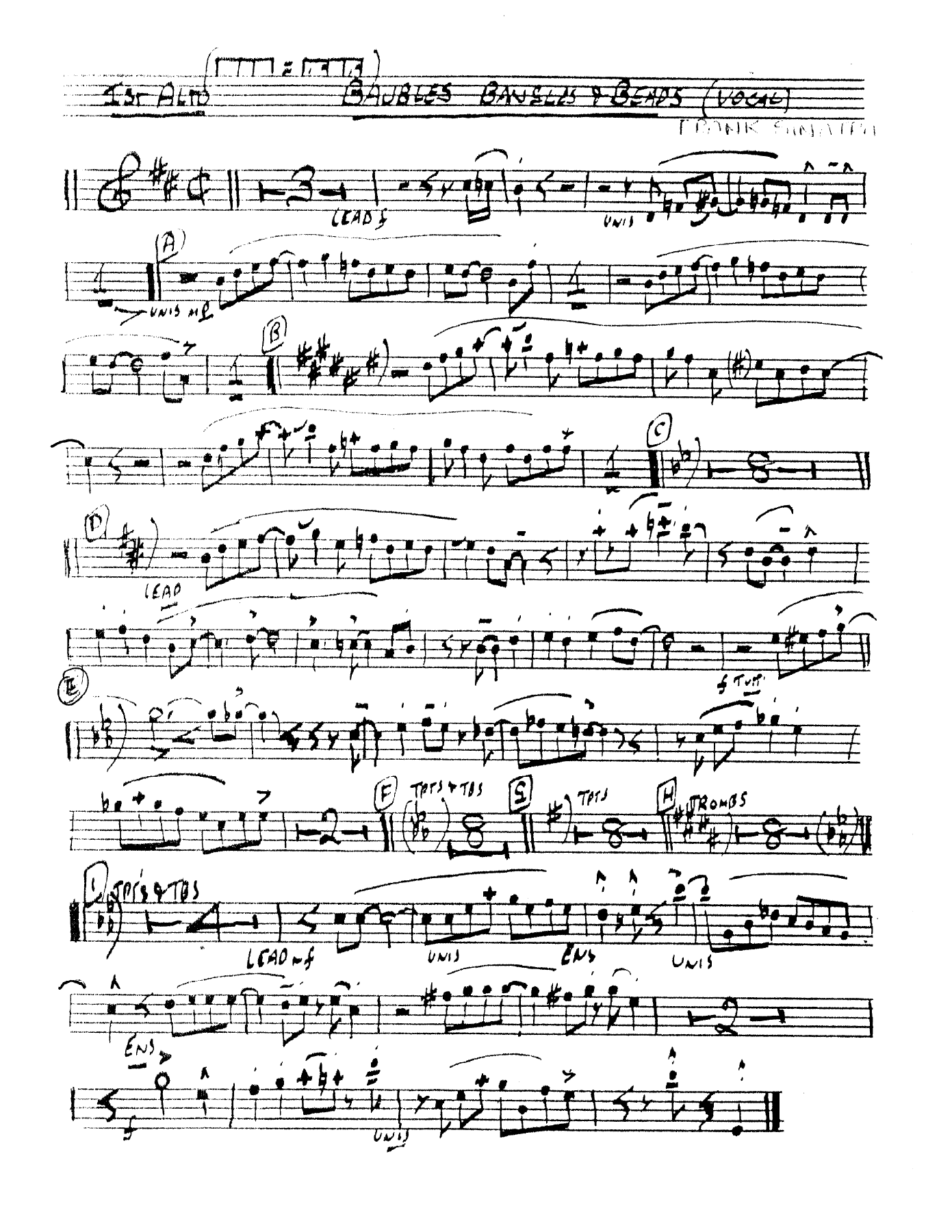 Baubles Bangles And Beads (B.May) F.Sinatra — page 2