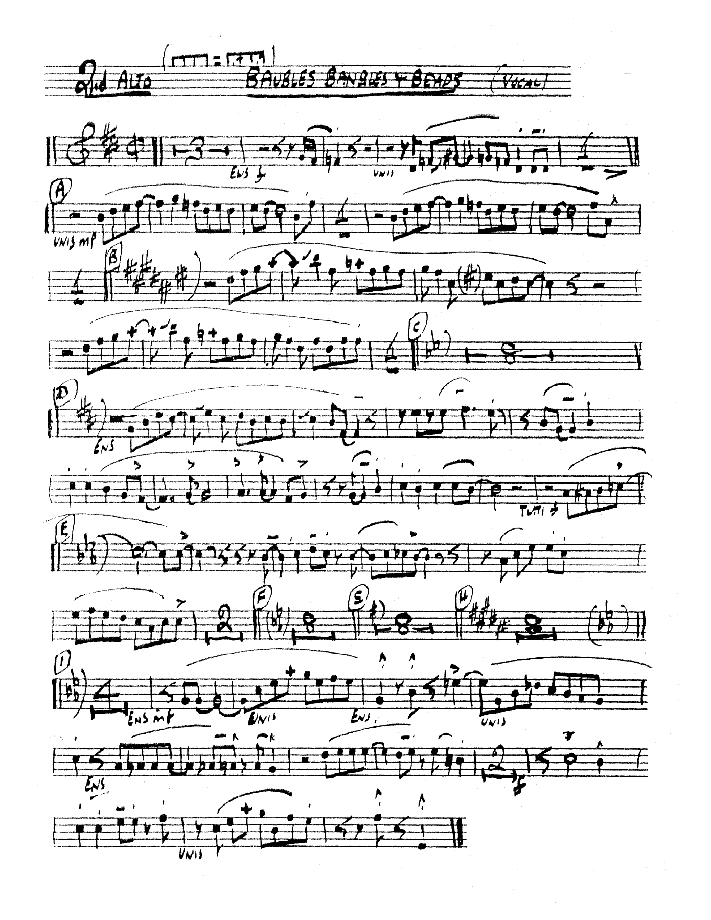 Baubles Bangles And Beads (B.May) F.Sinatra — page 3