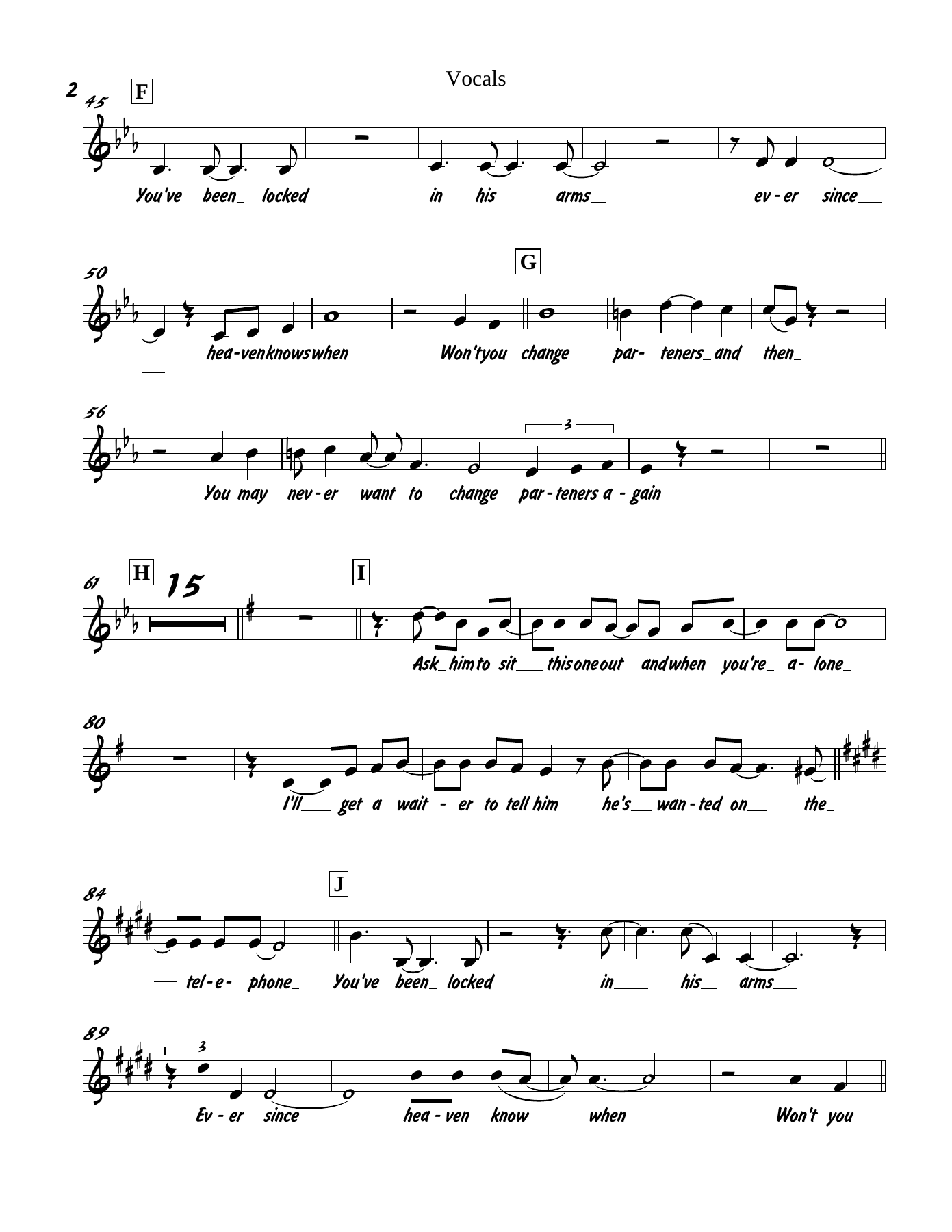 Change Partners (J.Parmillo) vocal — page 2