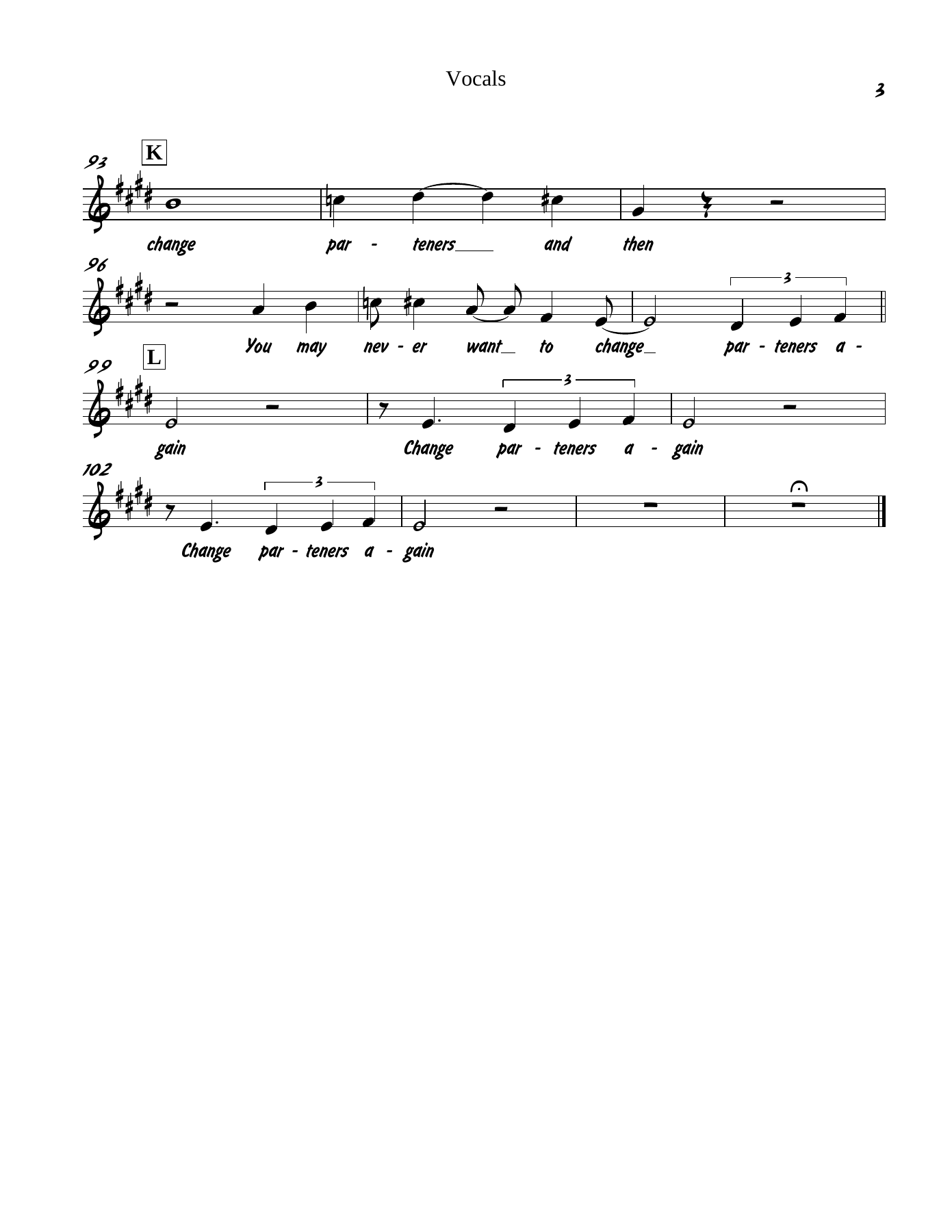 Change Partners (J.Parmillo) vocal — page 3