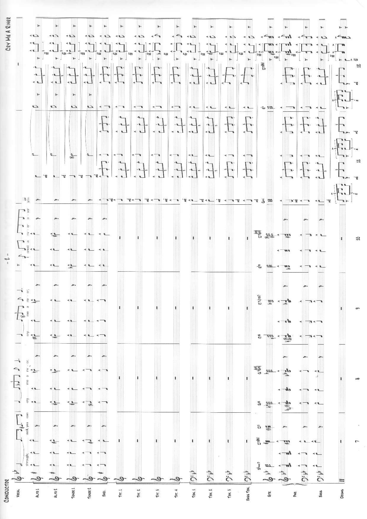 Cry Me A River (V. Lopez) Vocal — page 2