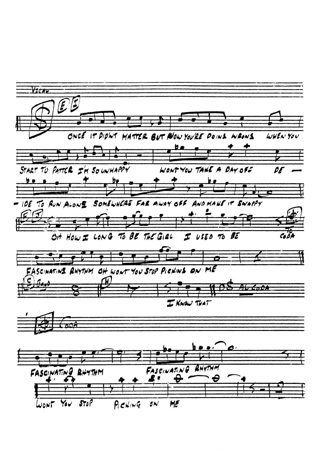 Fashinating Rhythm (J.Farley) vocal — page 2