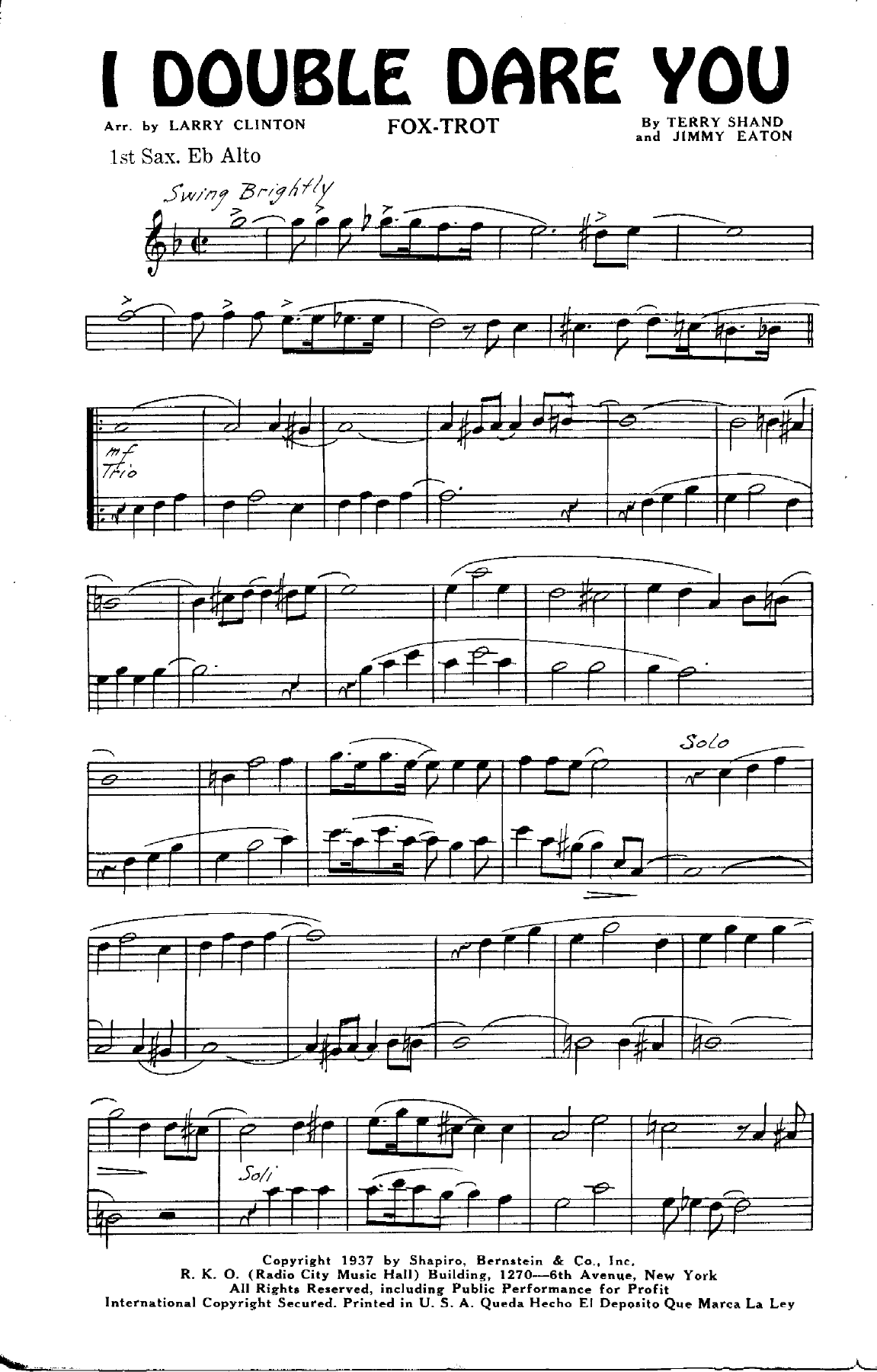 I Double Dare You (L.Clinton) vocal — page 2