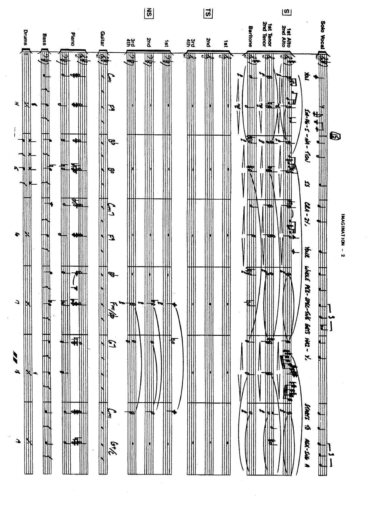 Imagination (B.Lowden) Vocal — page 3