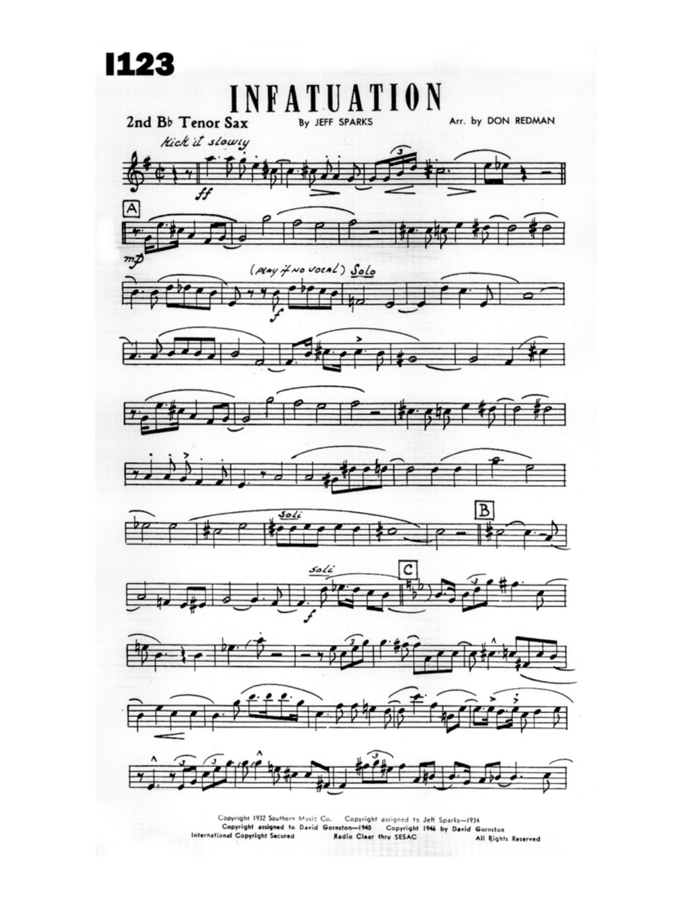 Infatuation (D.Redman) Vocal — page 3