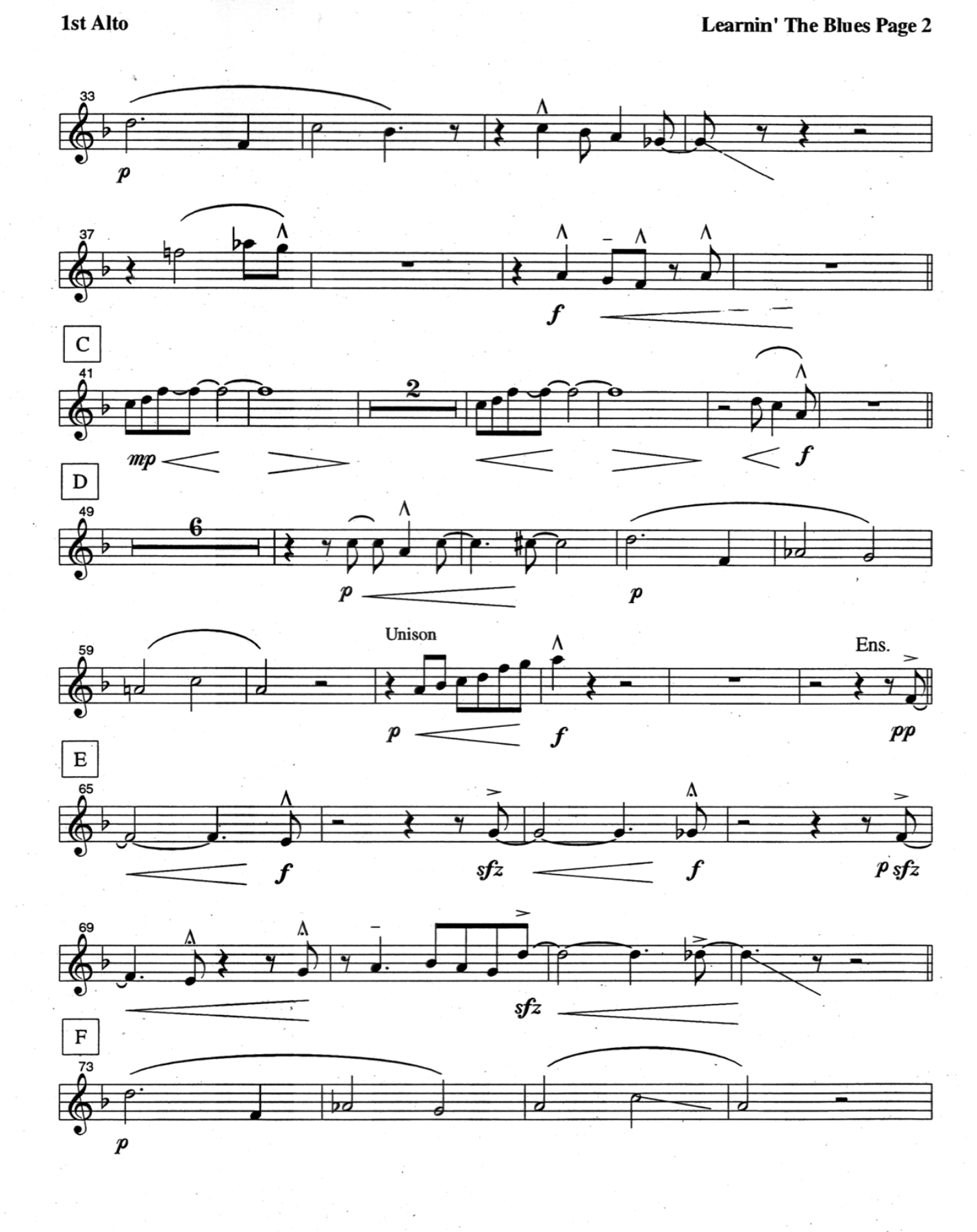 Learnin The Blues (Q.Jones) F.Sinatra — page 2