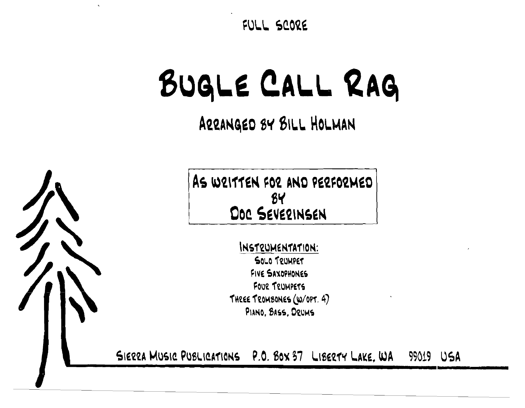 Bugle Call Rag (B.Holman) Doc Severinsen. MP3 — Big Band sheet music arranged by Bill Holman | Jazz Standard