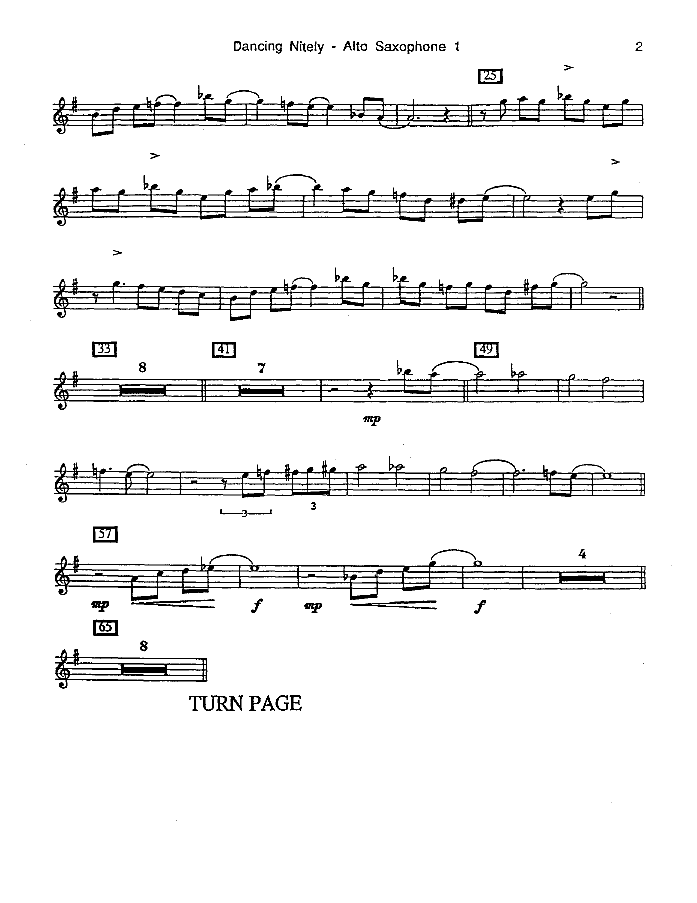 Dancing Nitely (B.Holman) M.Ferguson — page 2