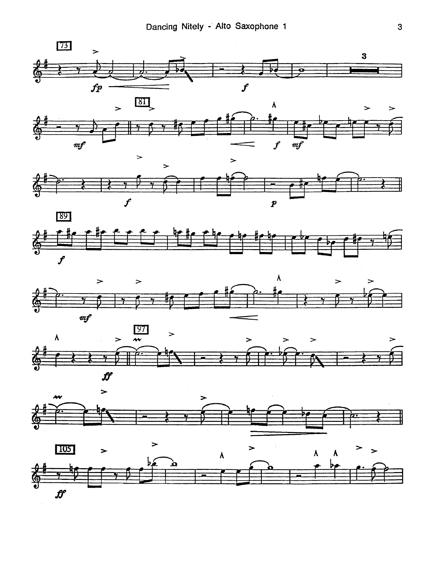 Dancing Nitely (B.Holman) M.Ferguson — page 3