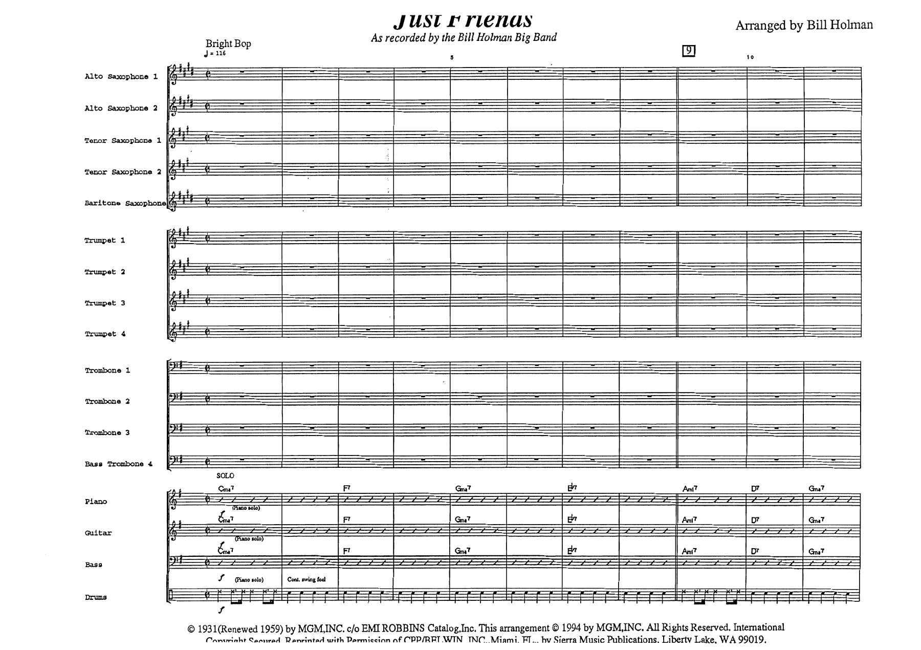 Just Friends (B.Holman) MP3 — page 3