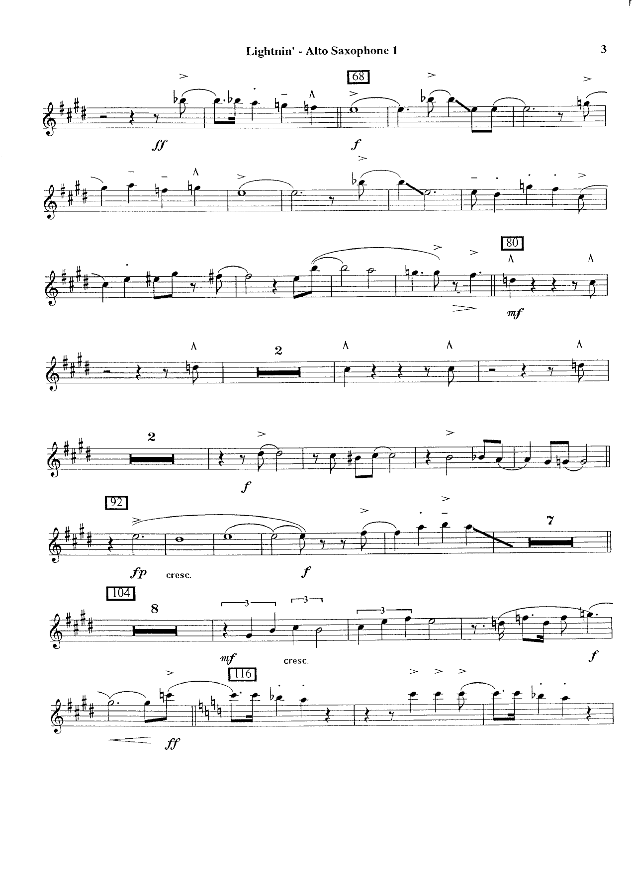 Lightnin' (B.Holman) MP3 — page 3
