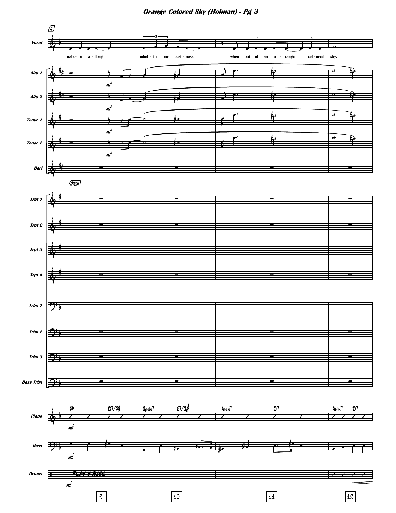 Orange Colored Sky (B.Holman-M.Conley) Natalie Cole — page 3