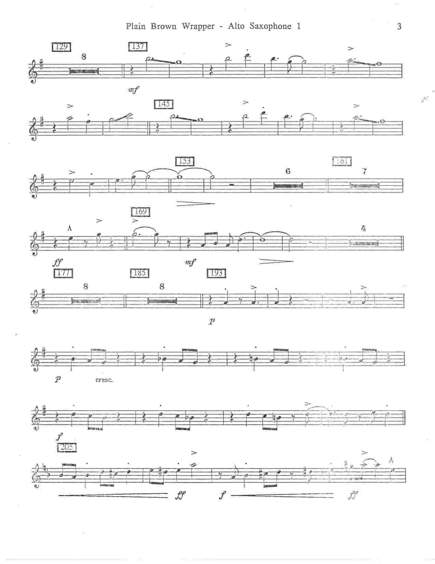 Plain Brown Wrapper (B.Holman) C.Basie — page 3