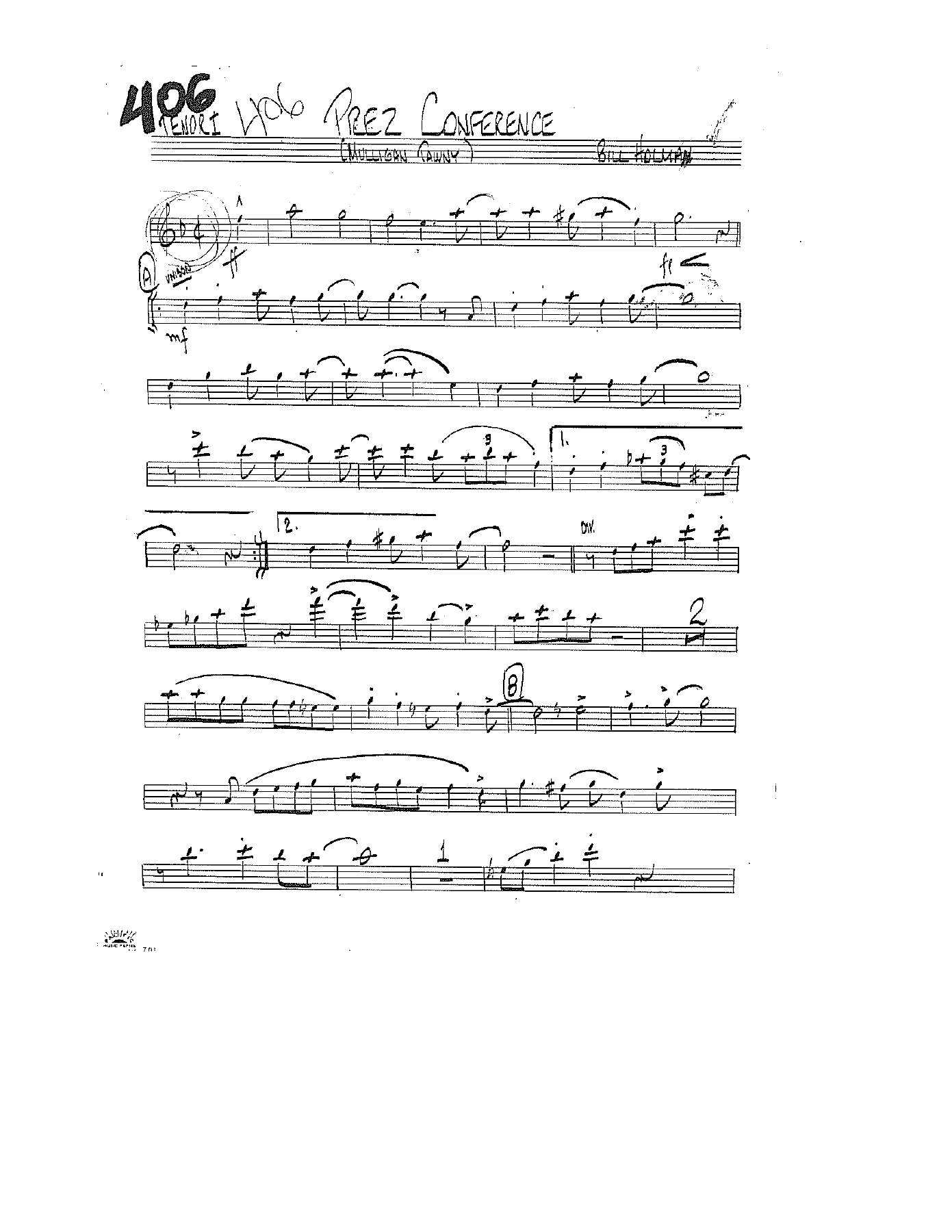 Prez Conference (B.Holman) W.Herman. MP3 — page 2